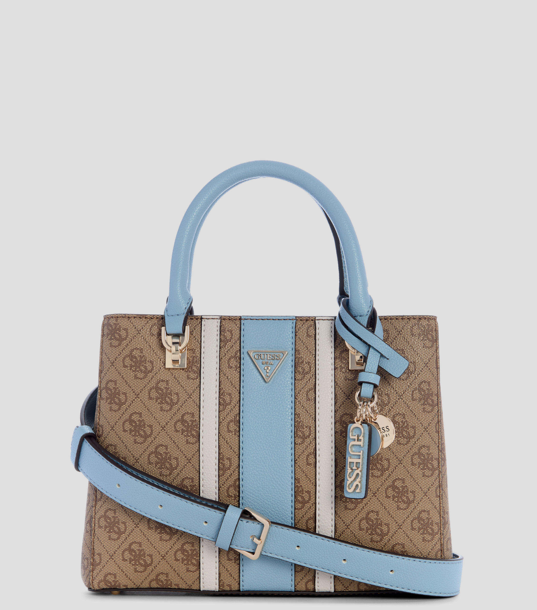 Bolsa satchel estampada Mujer