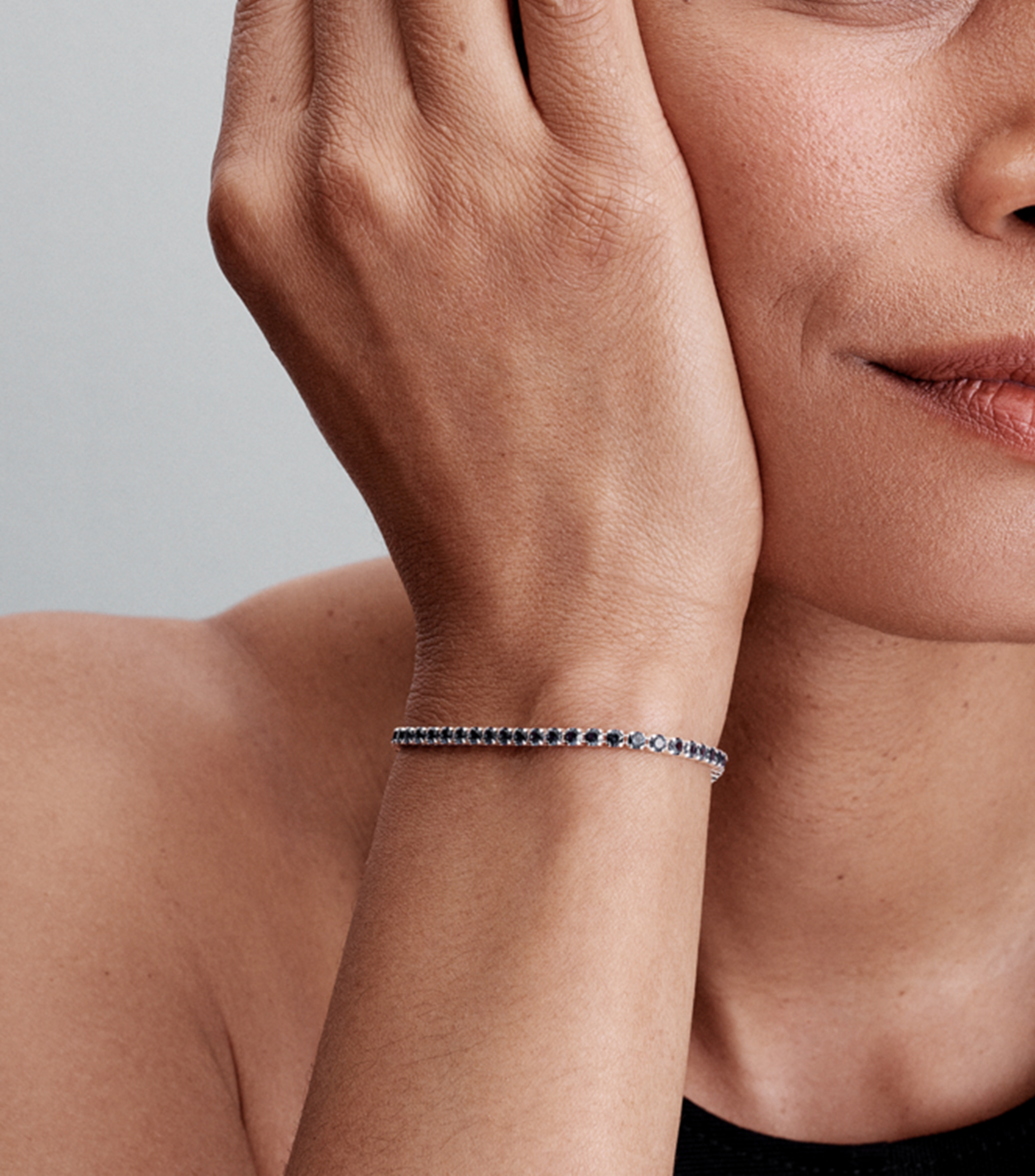 Pulsera en plata .925 con cristales Pandora Timeless Mujer