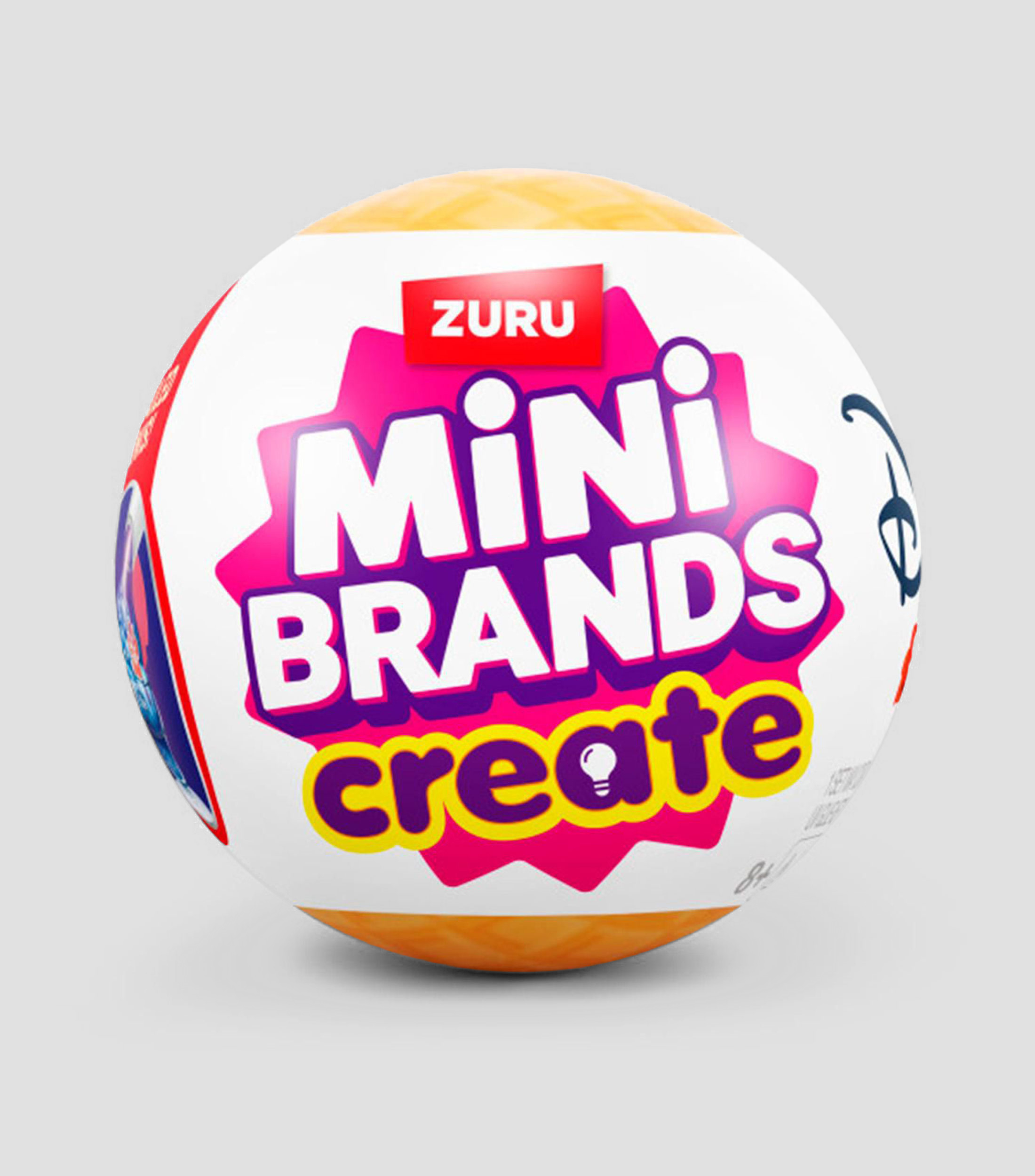 Juguete sorpresa Capsula Mini Brands Create Disney Snacks Serie 1