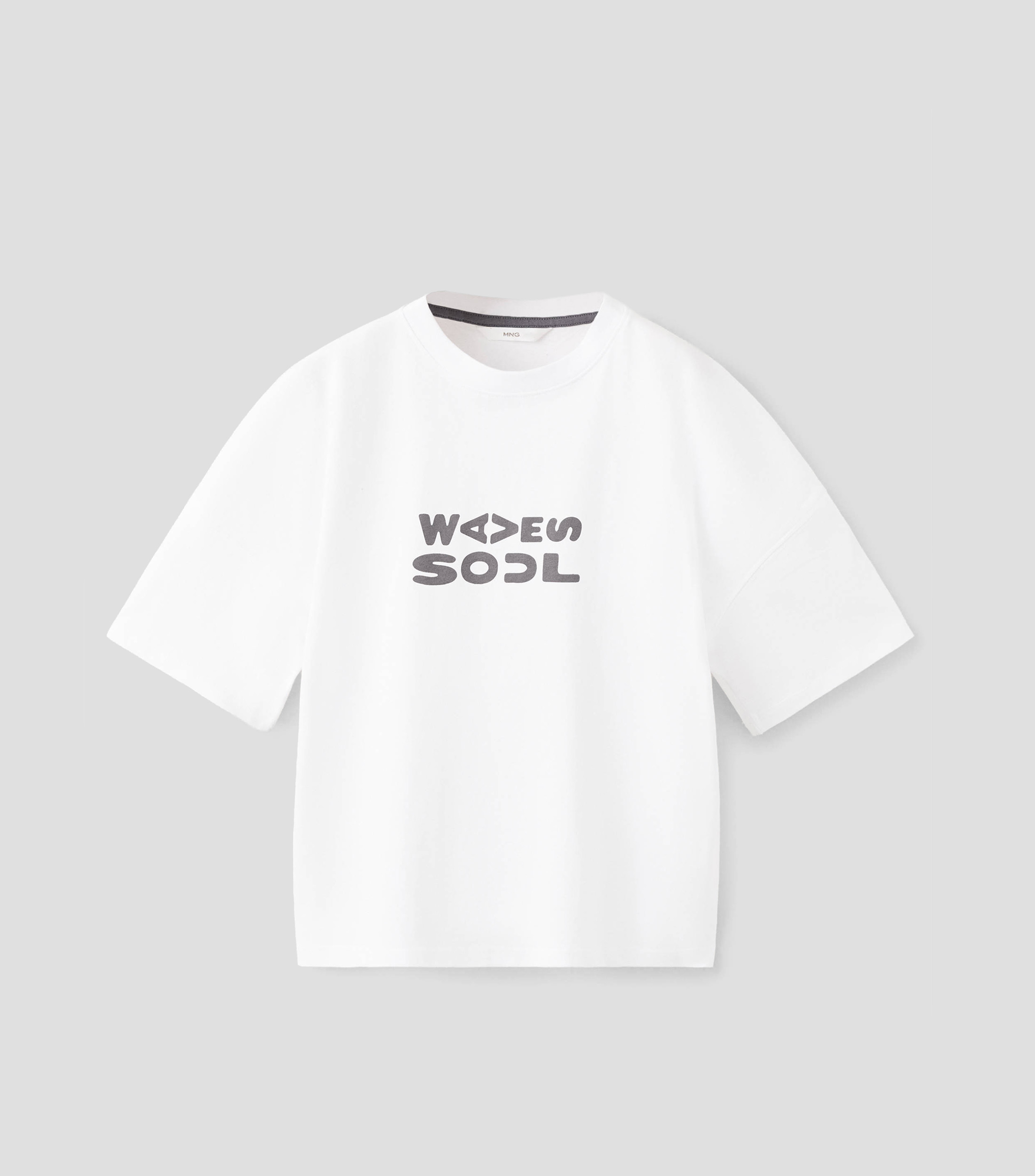 Playera cuello redondo manga corta estampado Niño