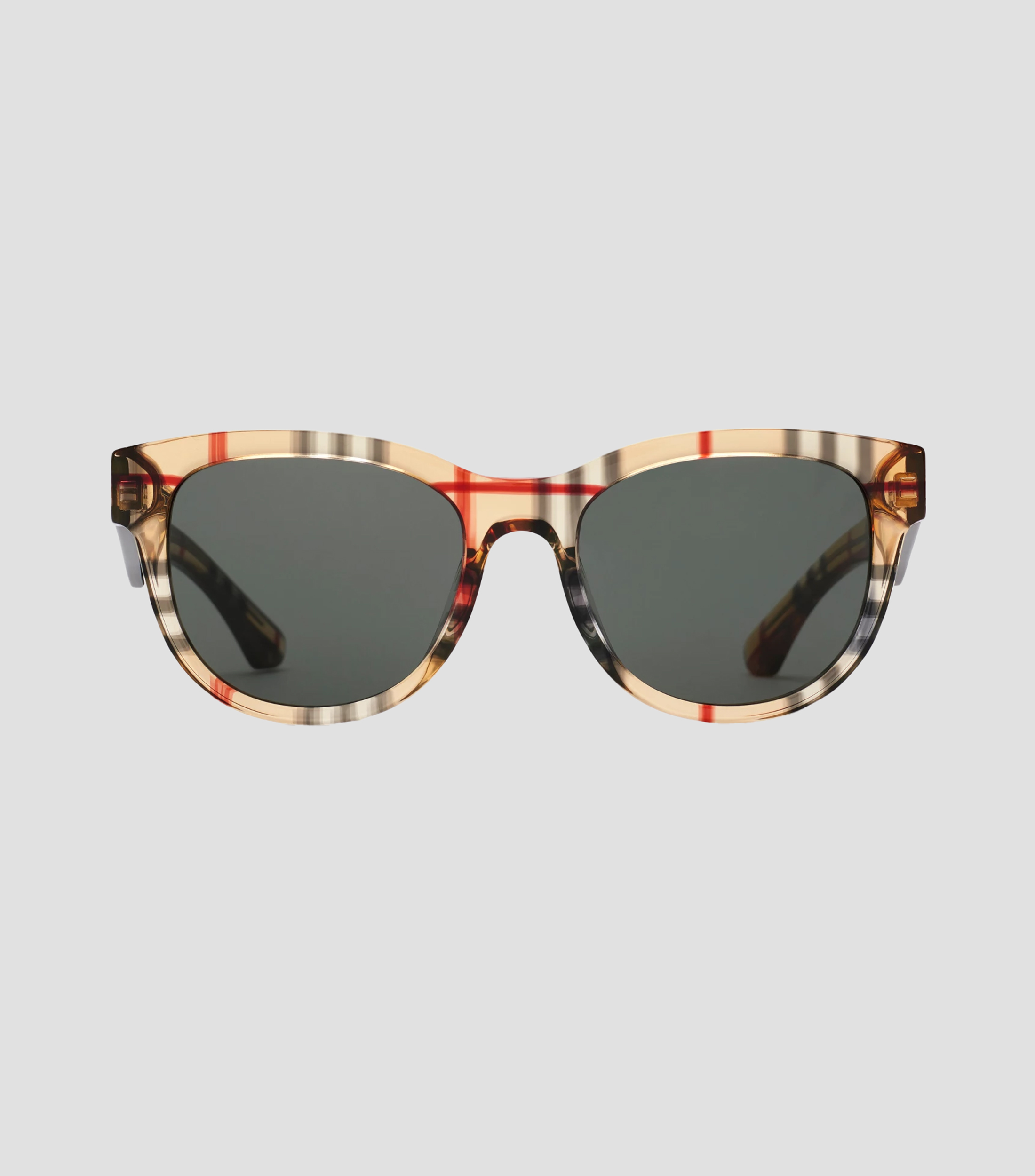 Lentes de sol redondos Check Unisex