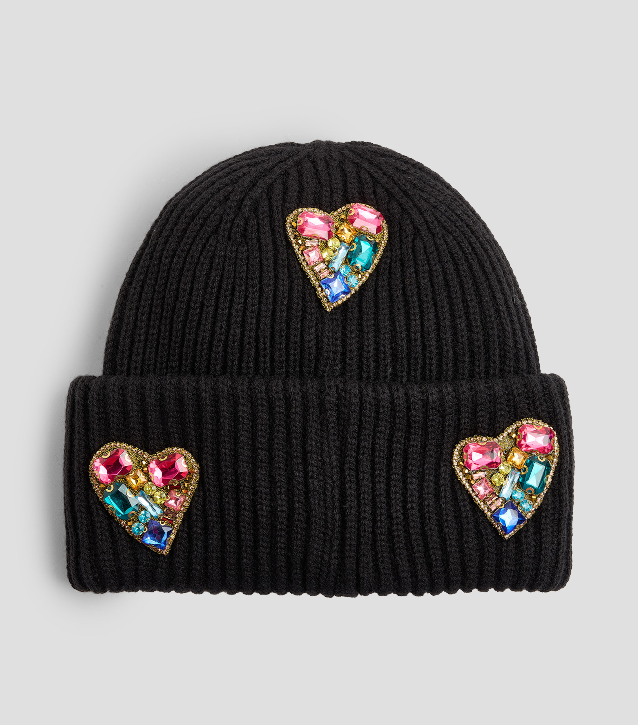 Gorro en tejido de punto fantasía Mujer