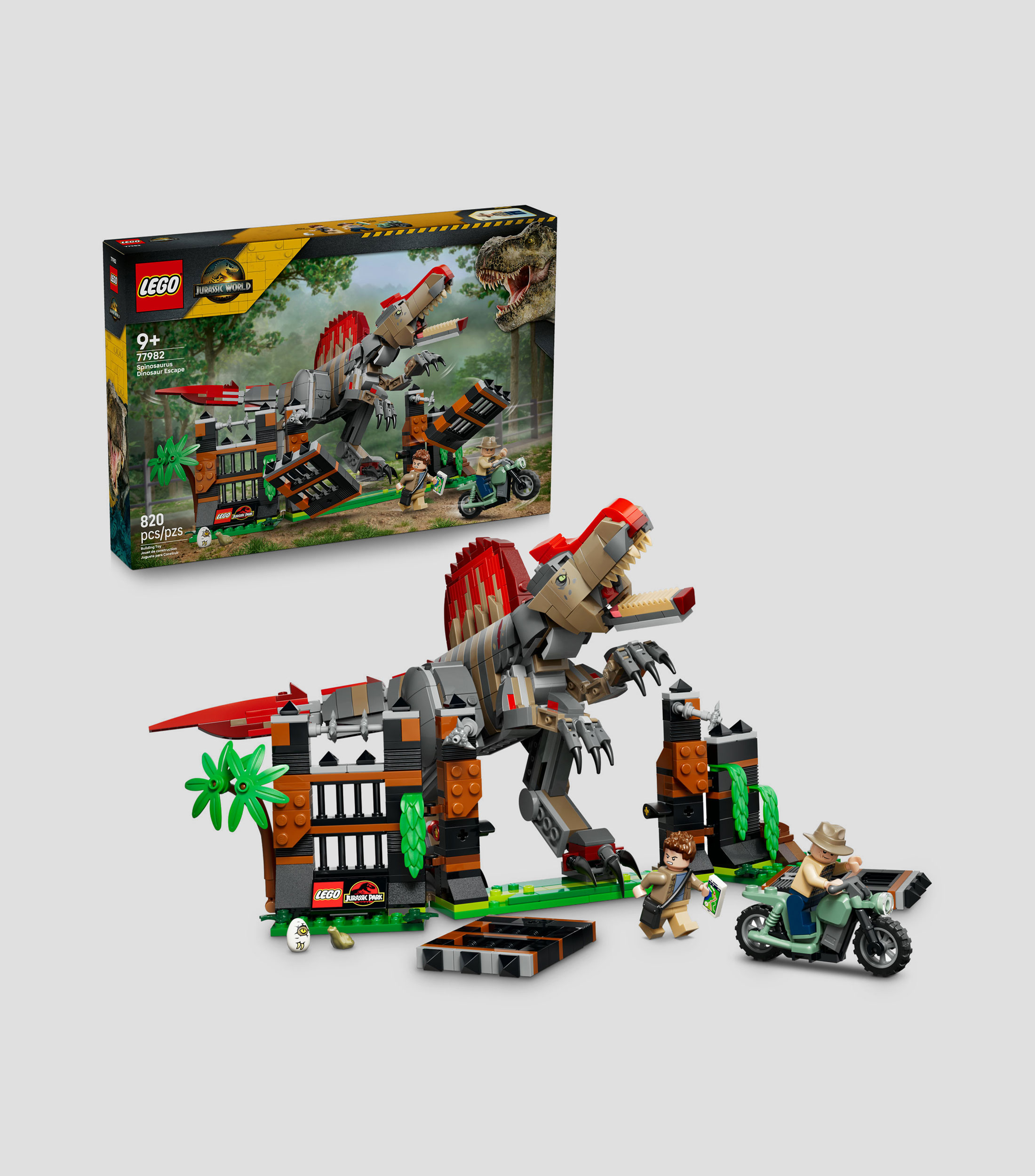 Escape del Dinosaurio Espinosaurio