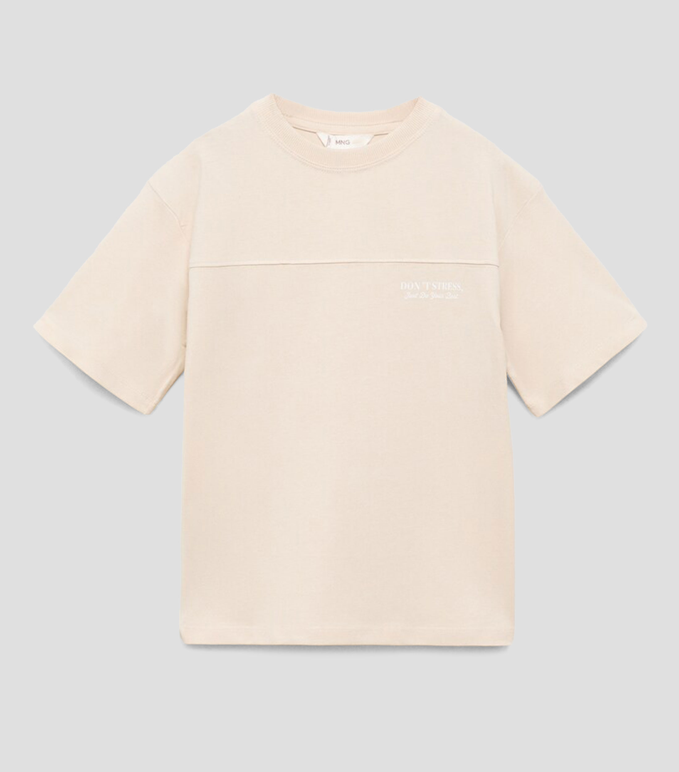Playera con estampado Niño