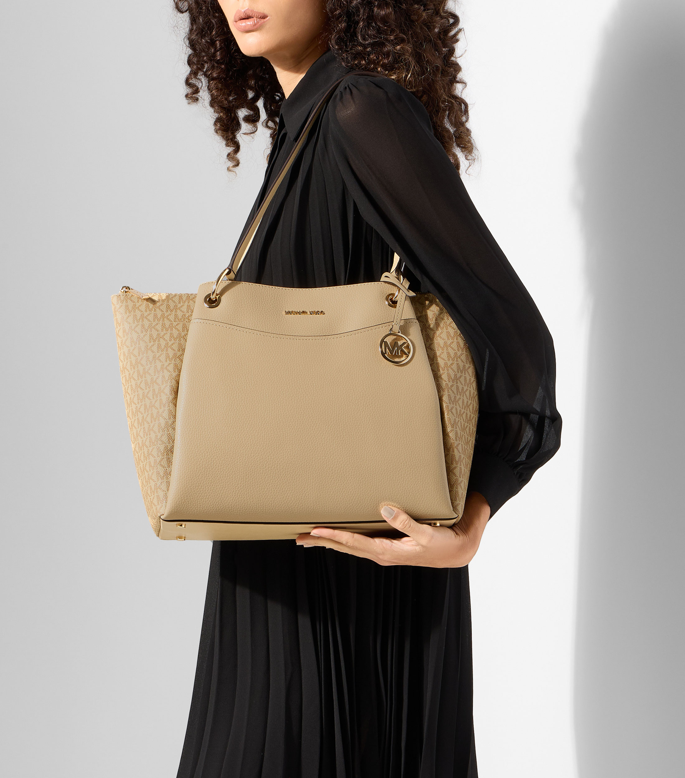 Bolsa Tote en piel vacuna May fantasía Mujer