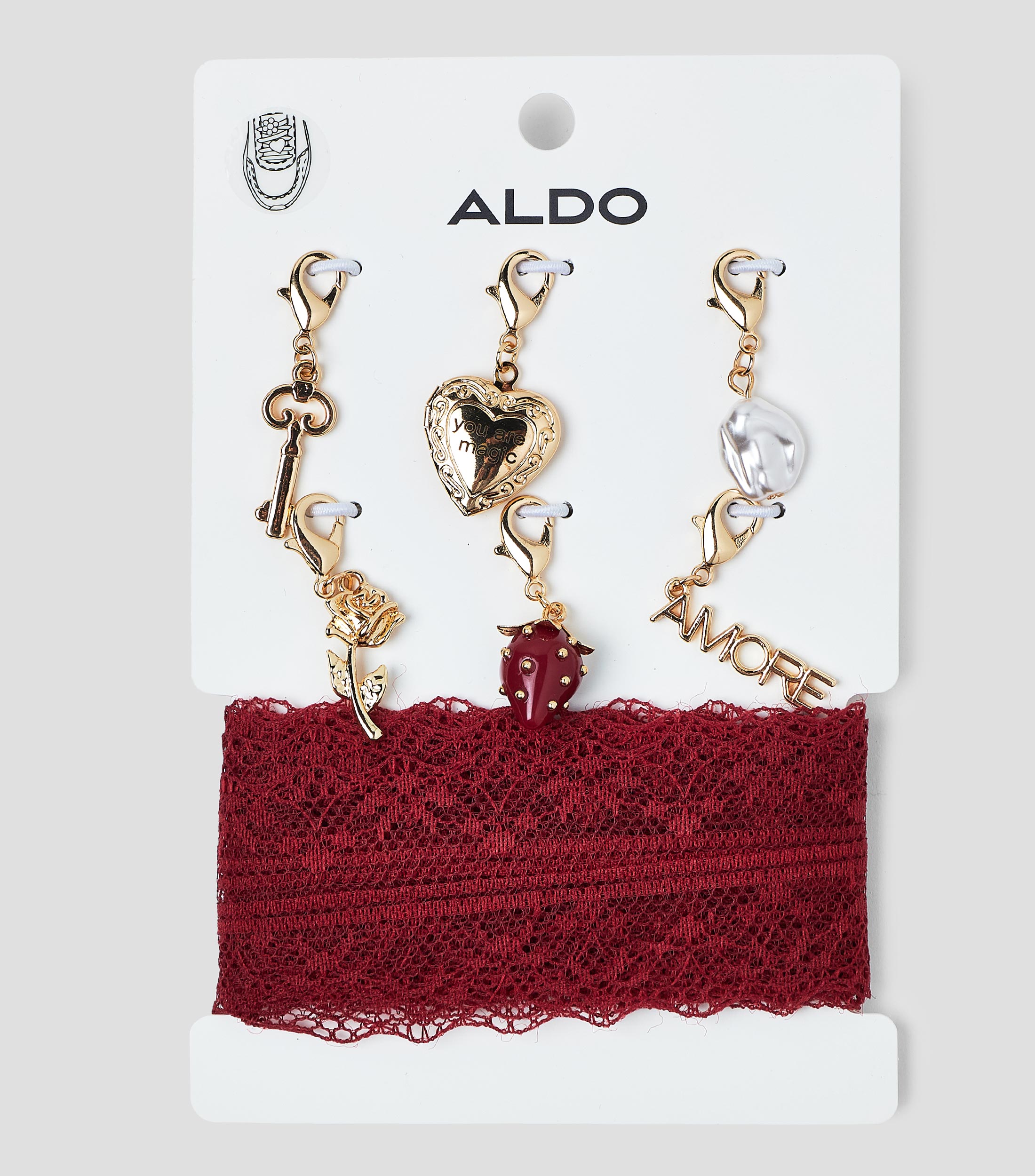 Set charms y agujetas para calzado Mujer