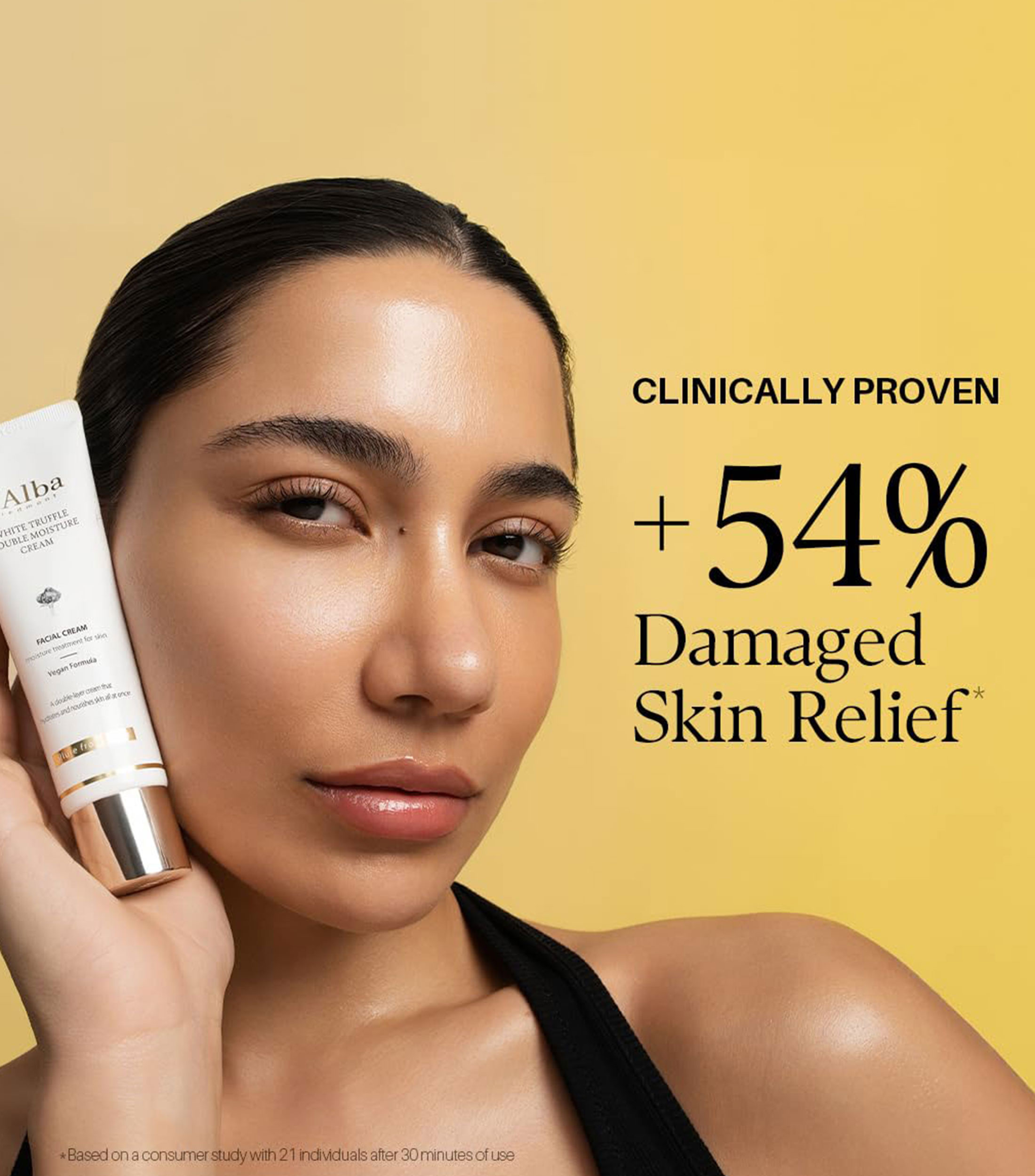 Crema Facial White Truffle Double Moisture, 60 ml