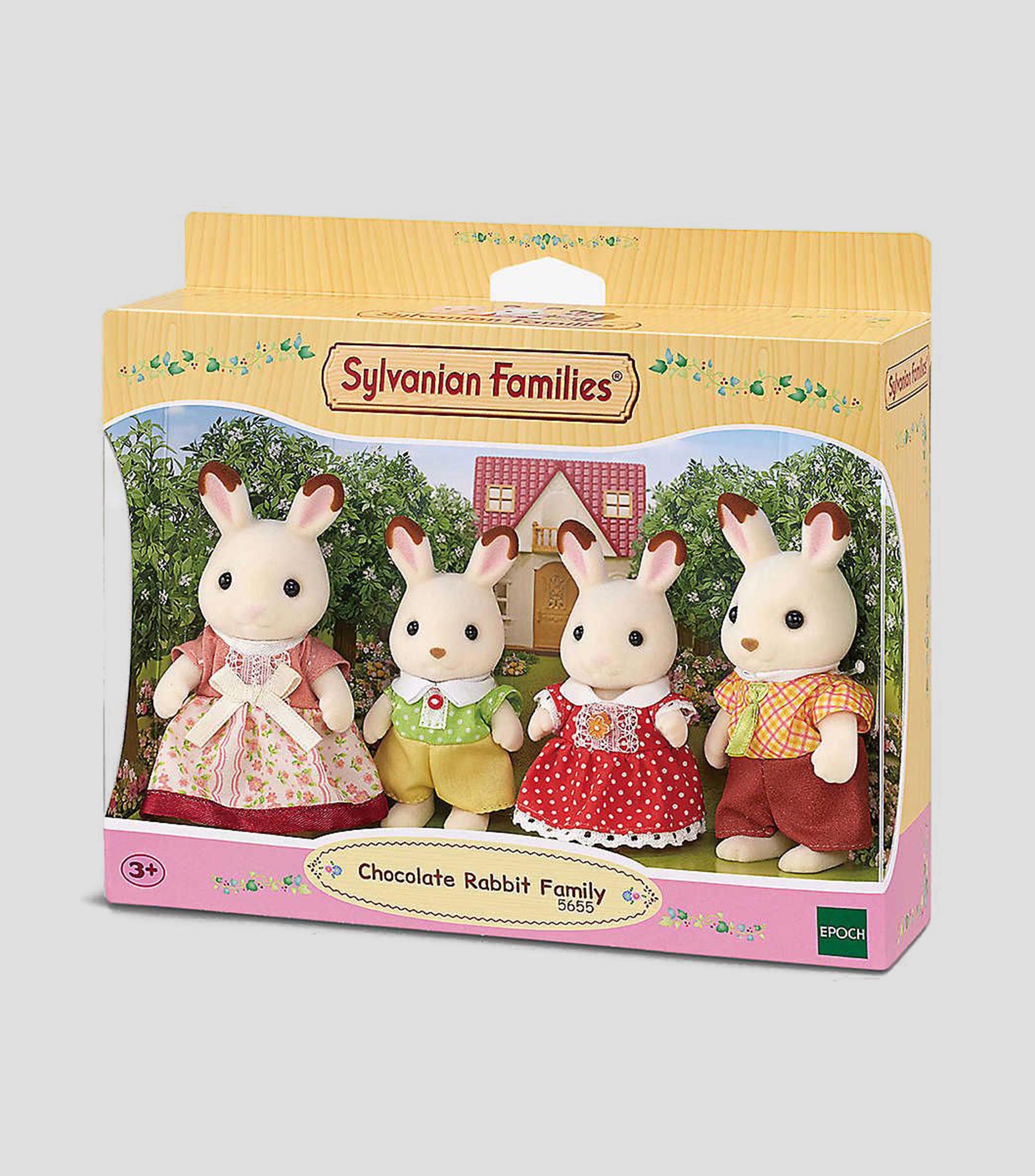 Playsets Chocolate Rabbit Family