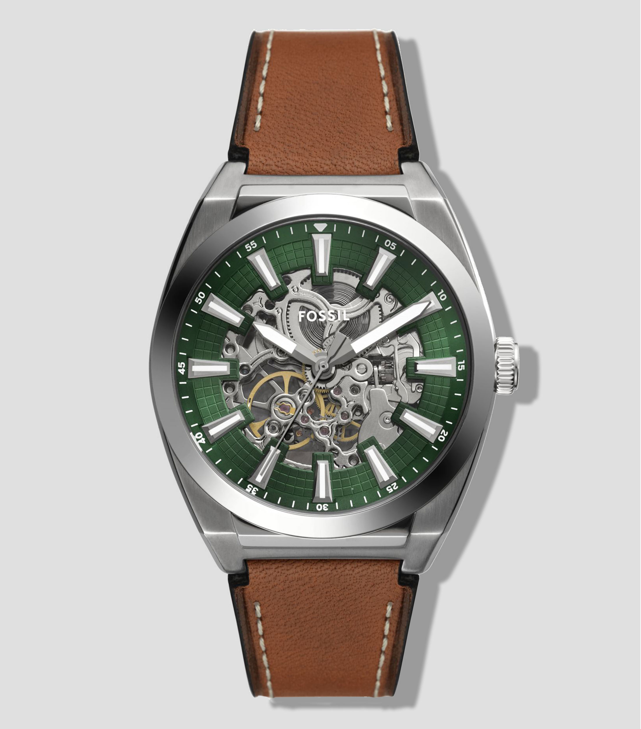 Reloj para Hombre Everett casual Verde, plateado