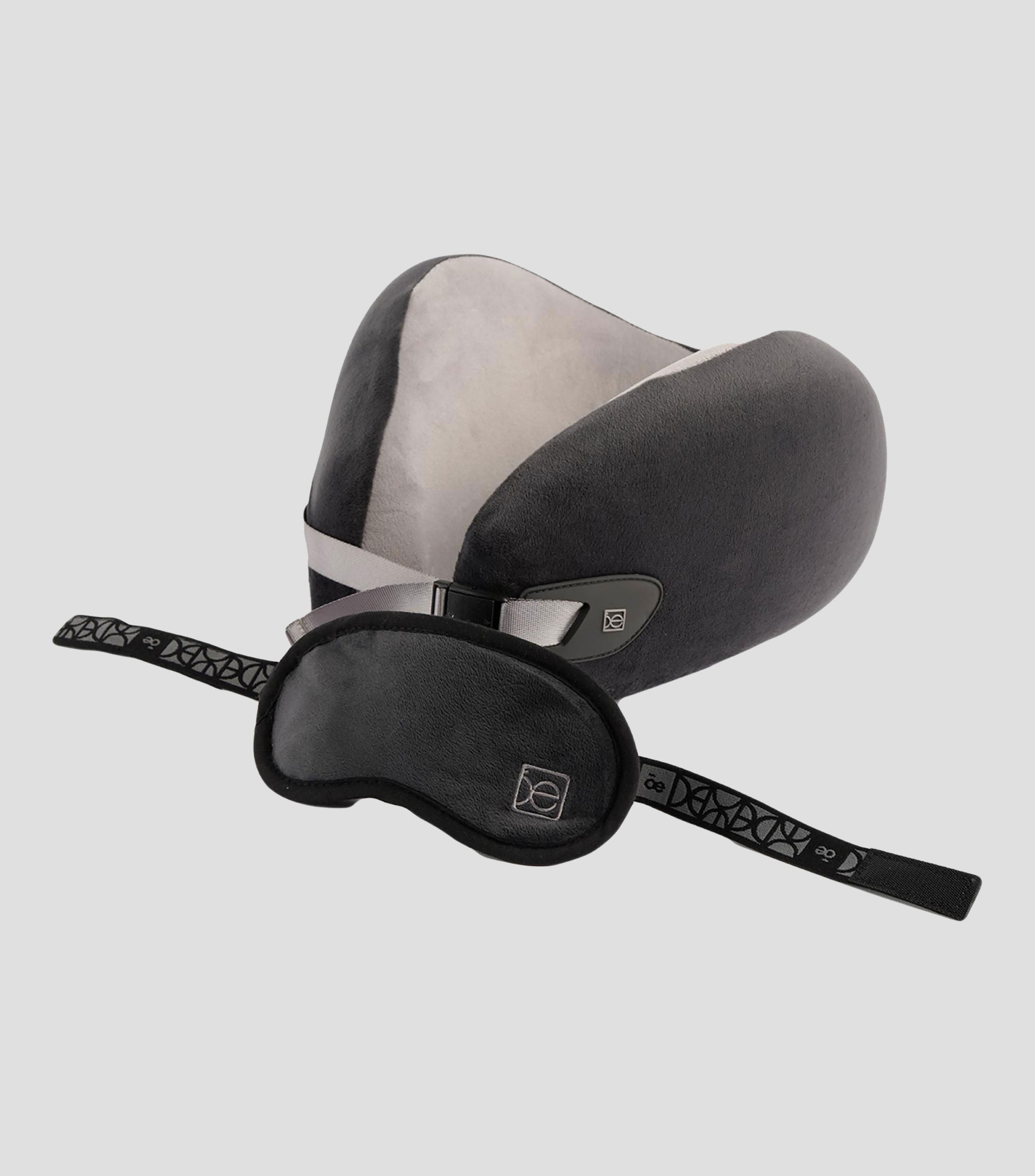 Almohada de viaje Memory Foam Firme Ergo Gris