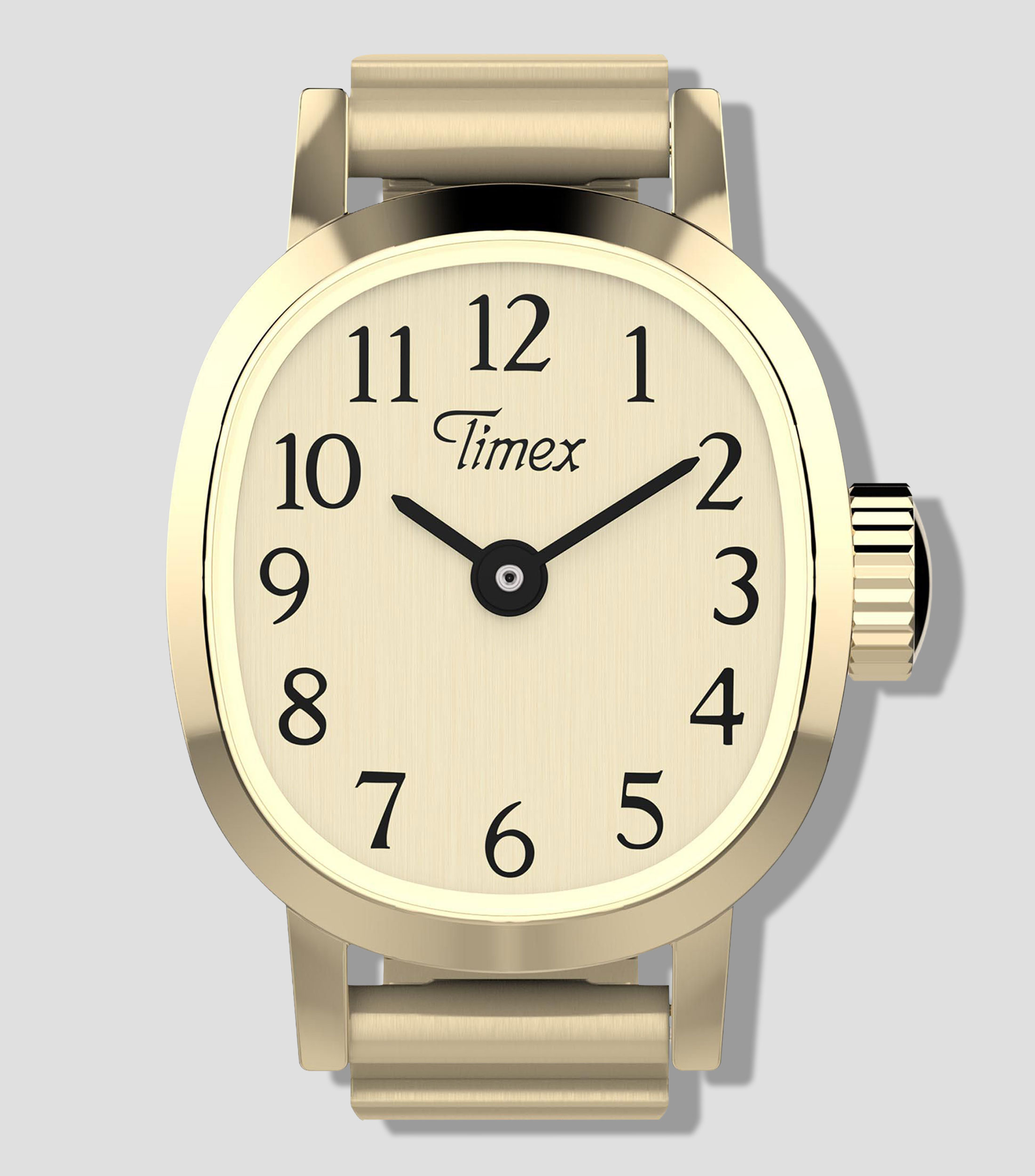 Reloj para mujer Anillo Cavatina casual, dorado