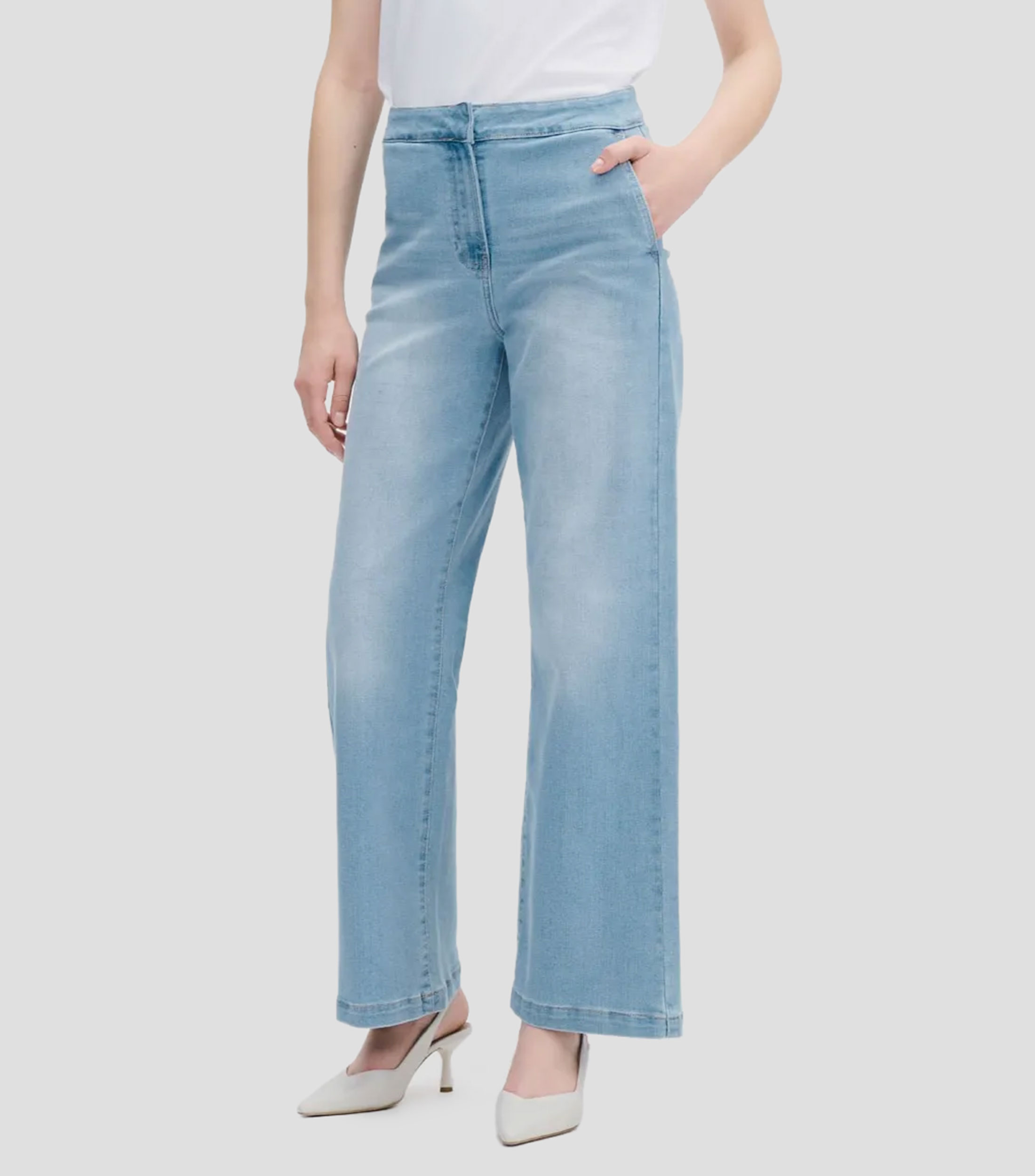 Jeans wideleg Mujer