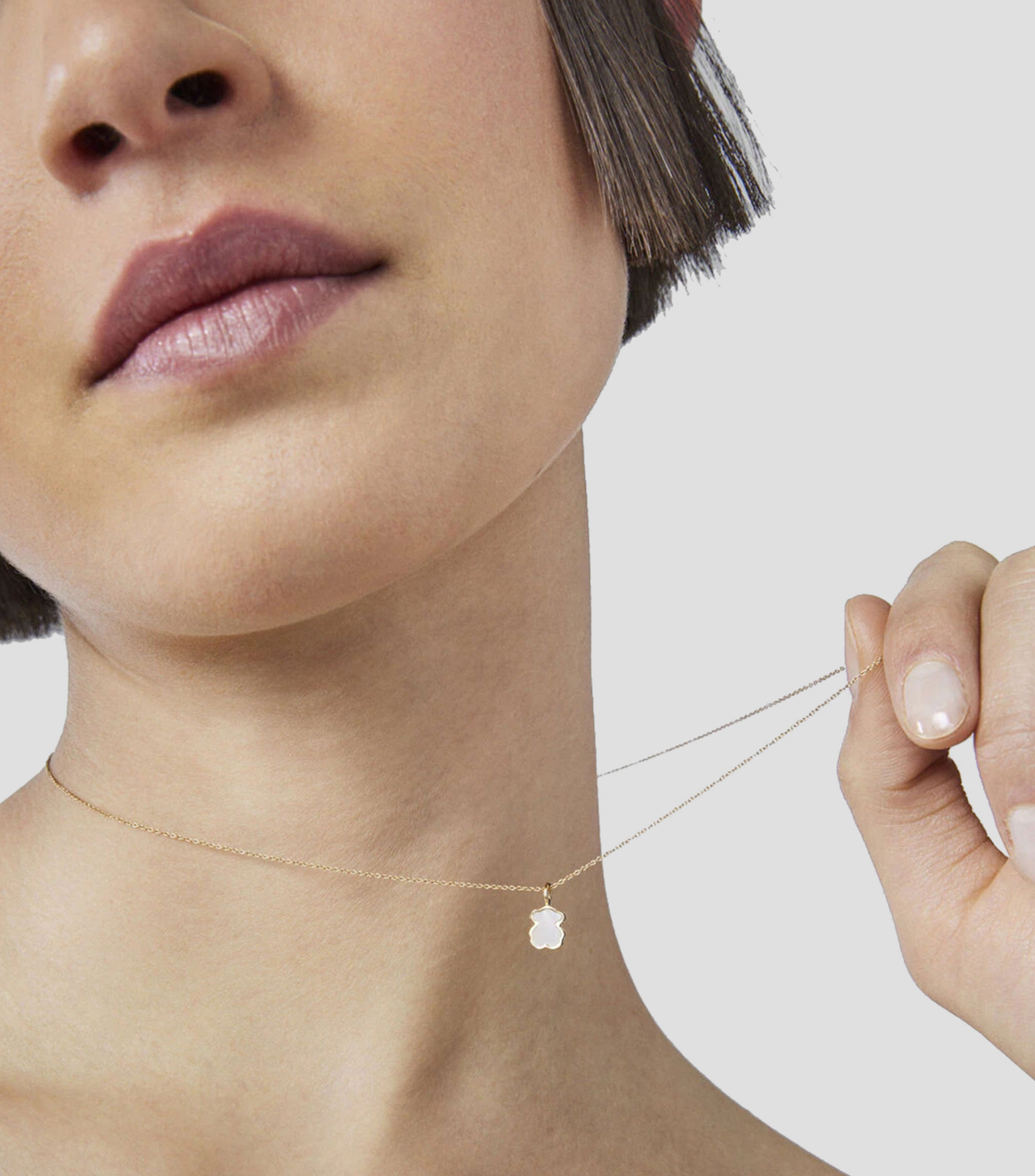 Collar en oro amarillo 18 Kts Mujer