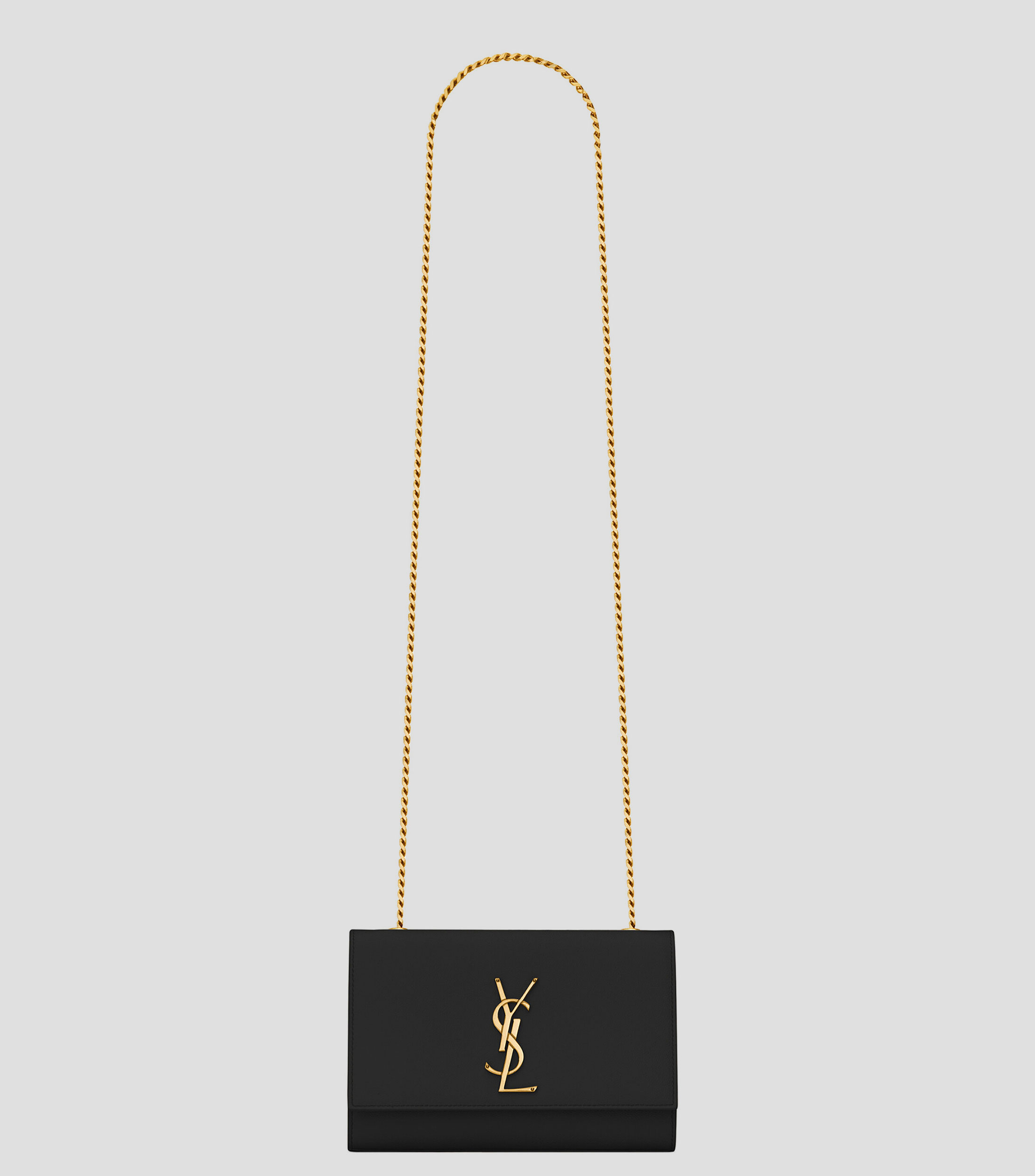Bolsa crossbody en piel Kate granulado Mujer