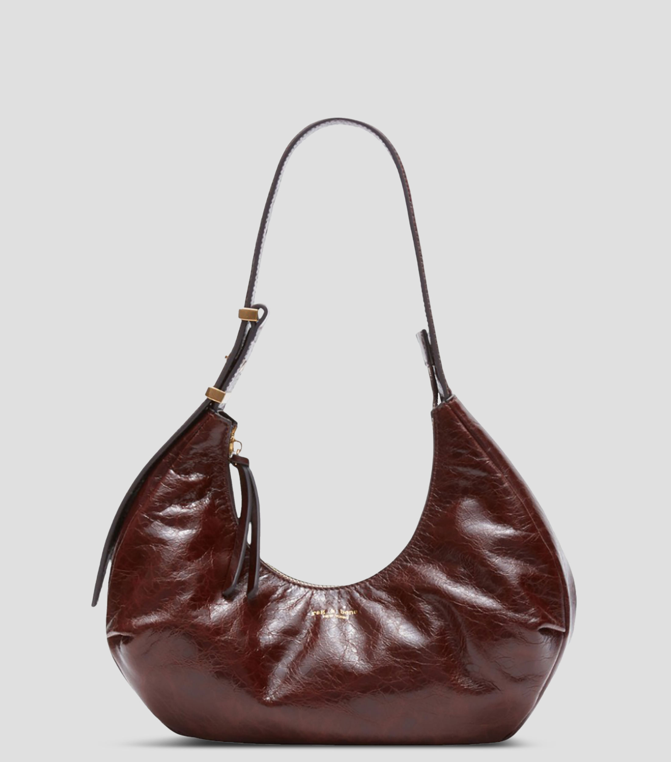 Bolsa hobo Hudson granulada Mujer