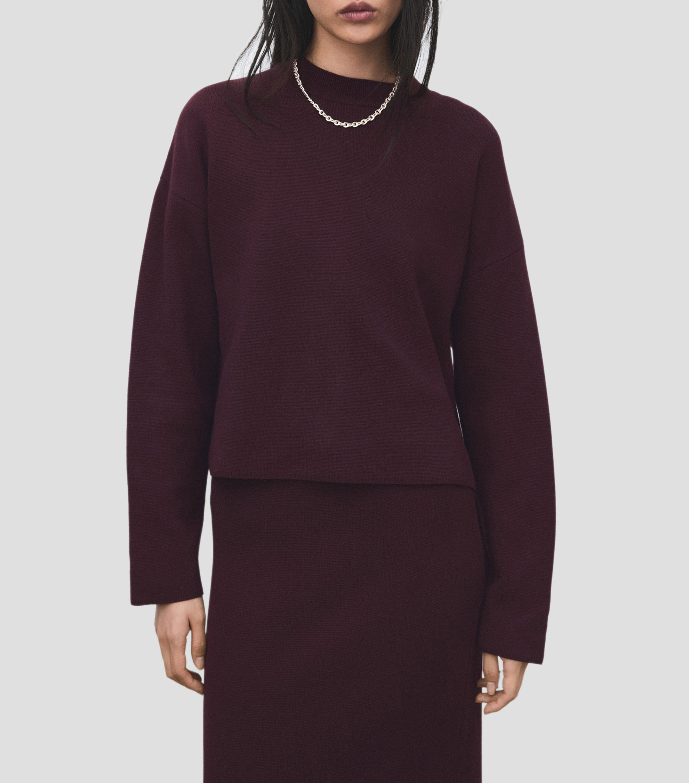 Suéter cuello redondo Mujer