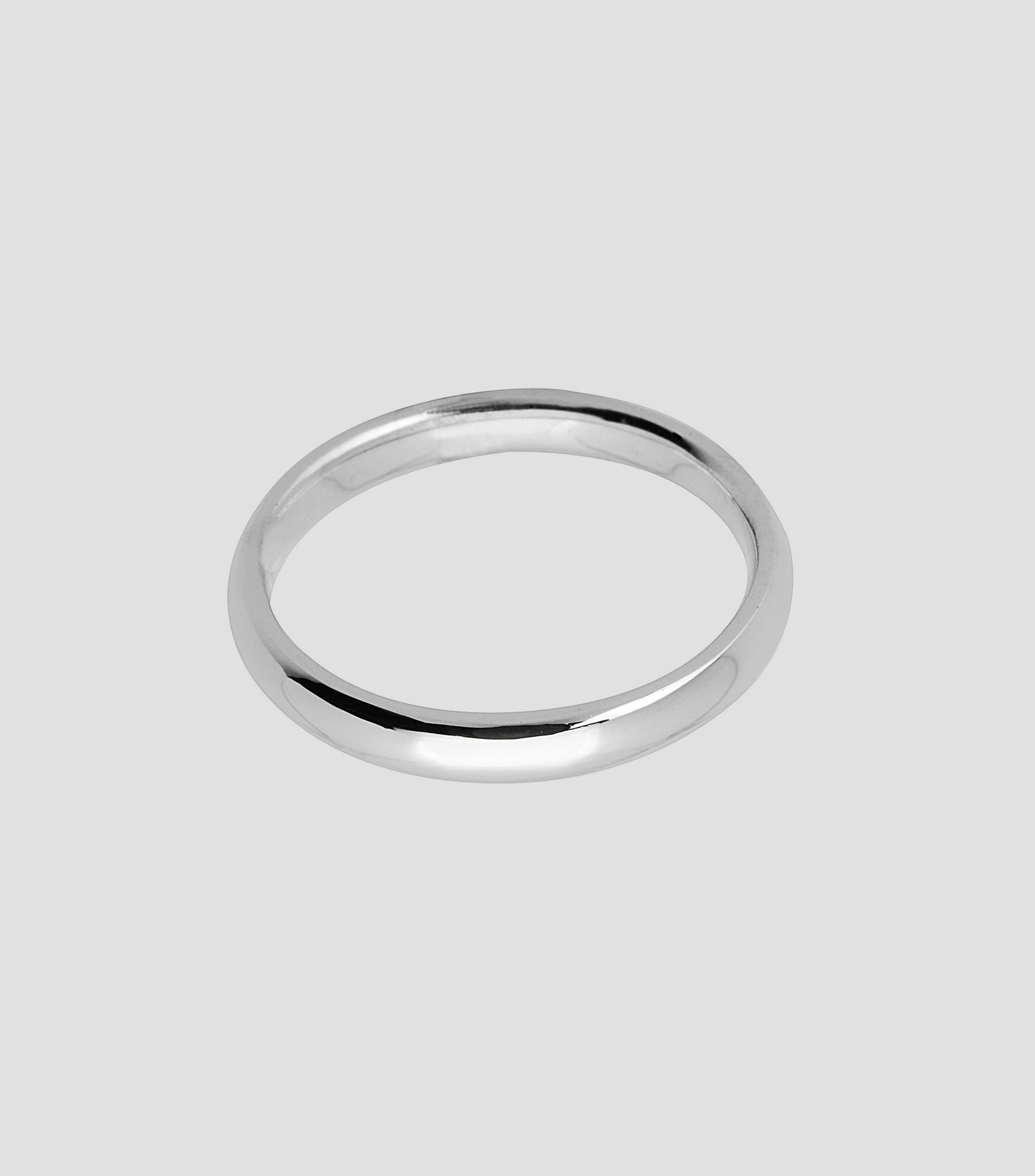 Anillo en oro blanco de 14 kilates Mujer