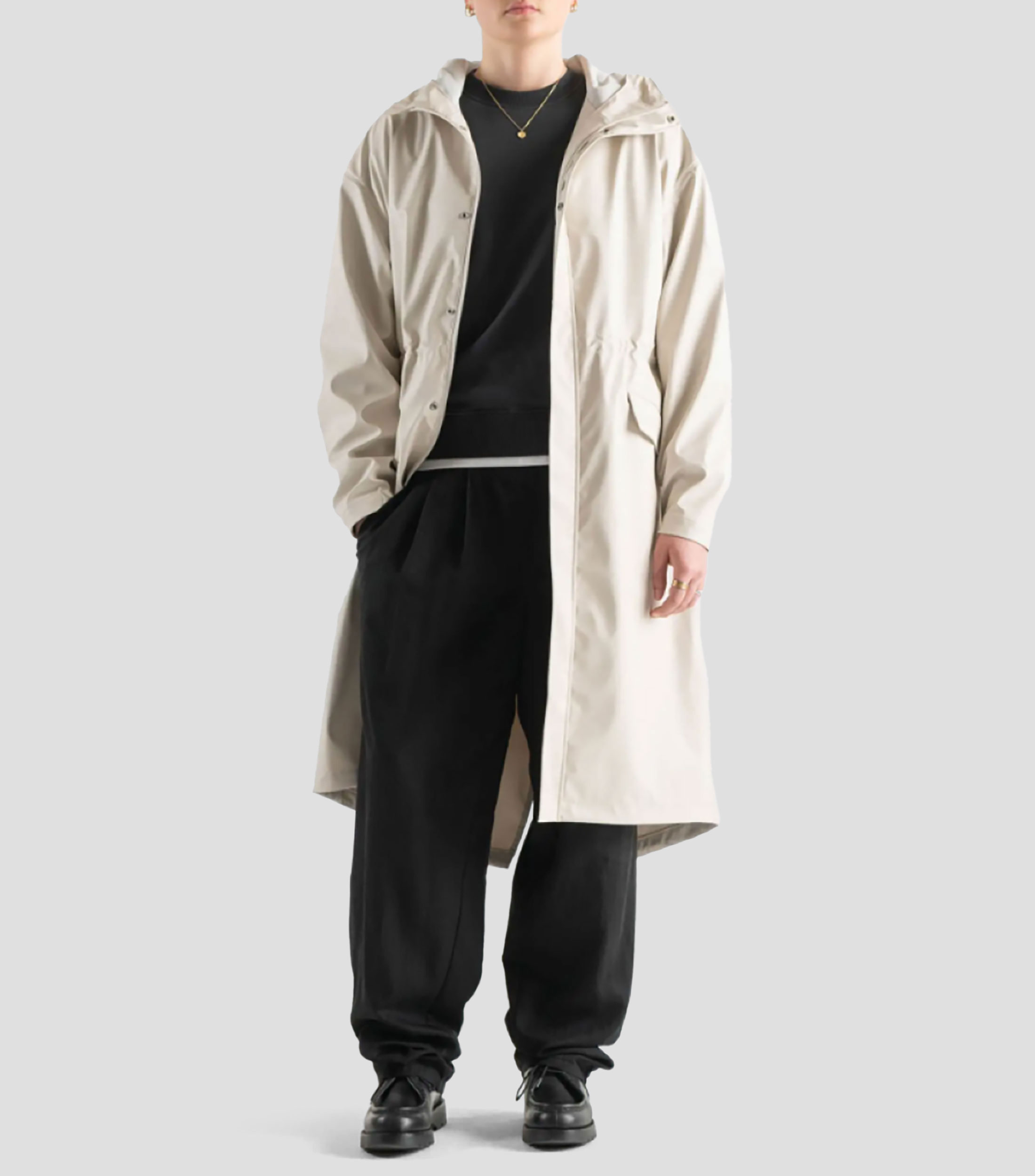 Chamarra Impermeable con capucha Mujer