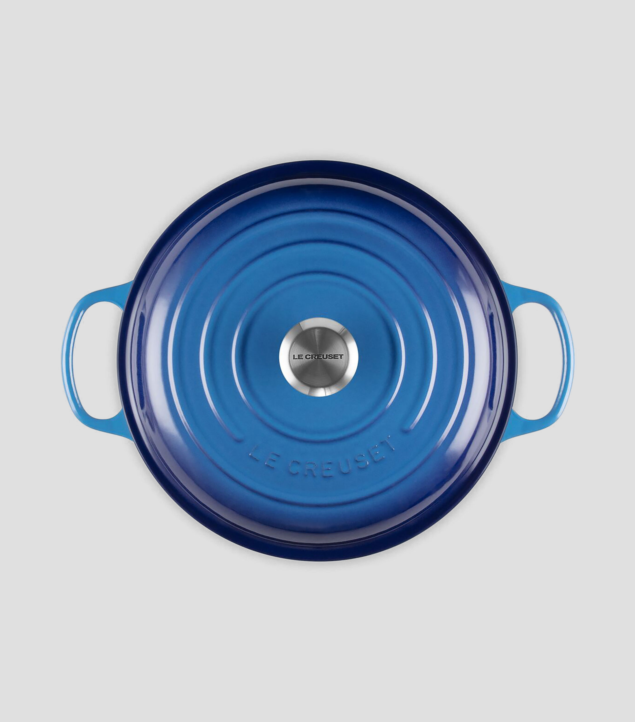 Cacerola en hierro colado Buffet 2.8 L azul