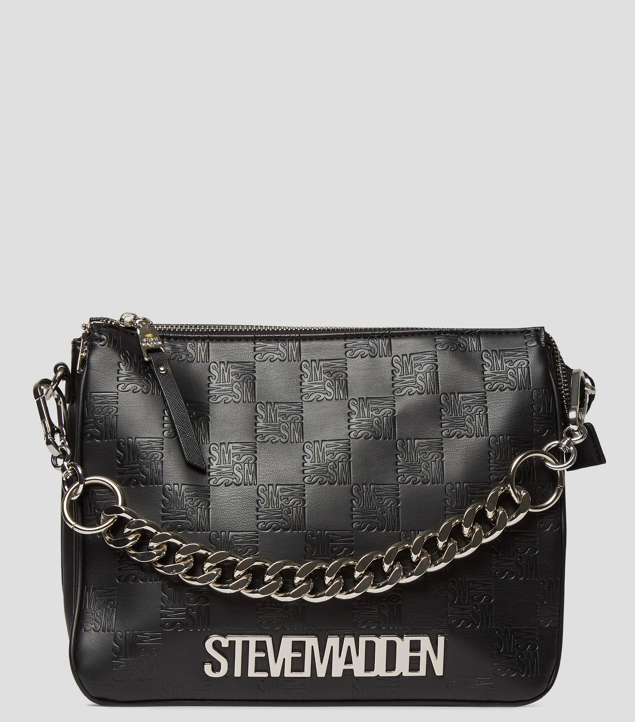 Bolsa crossbody con monogram Mujer