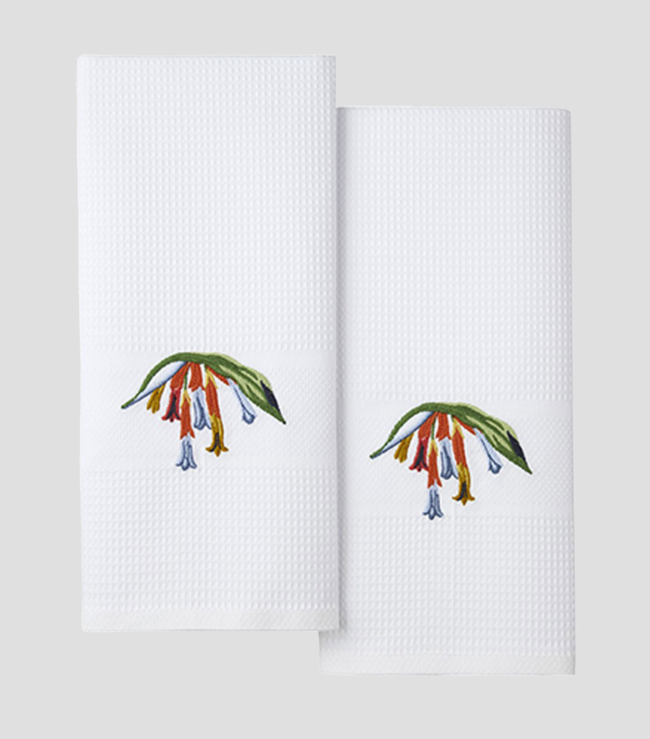 Set 2 toallas de mano Èze blanco