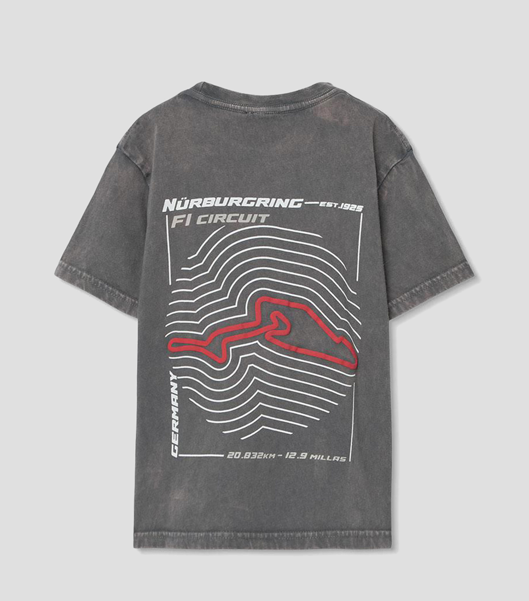 Playera cuello redondo manga corta estampada Niño