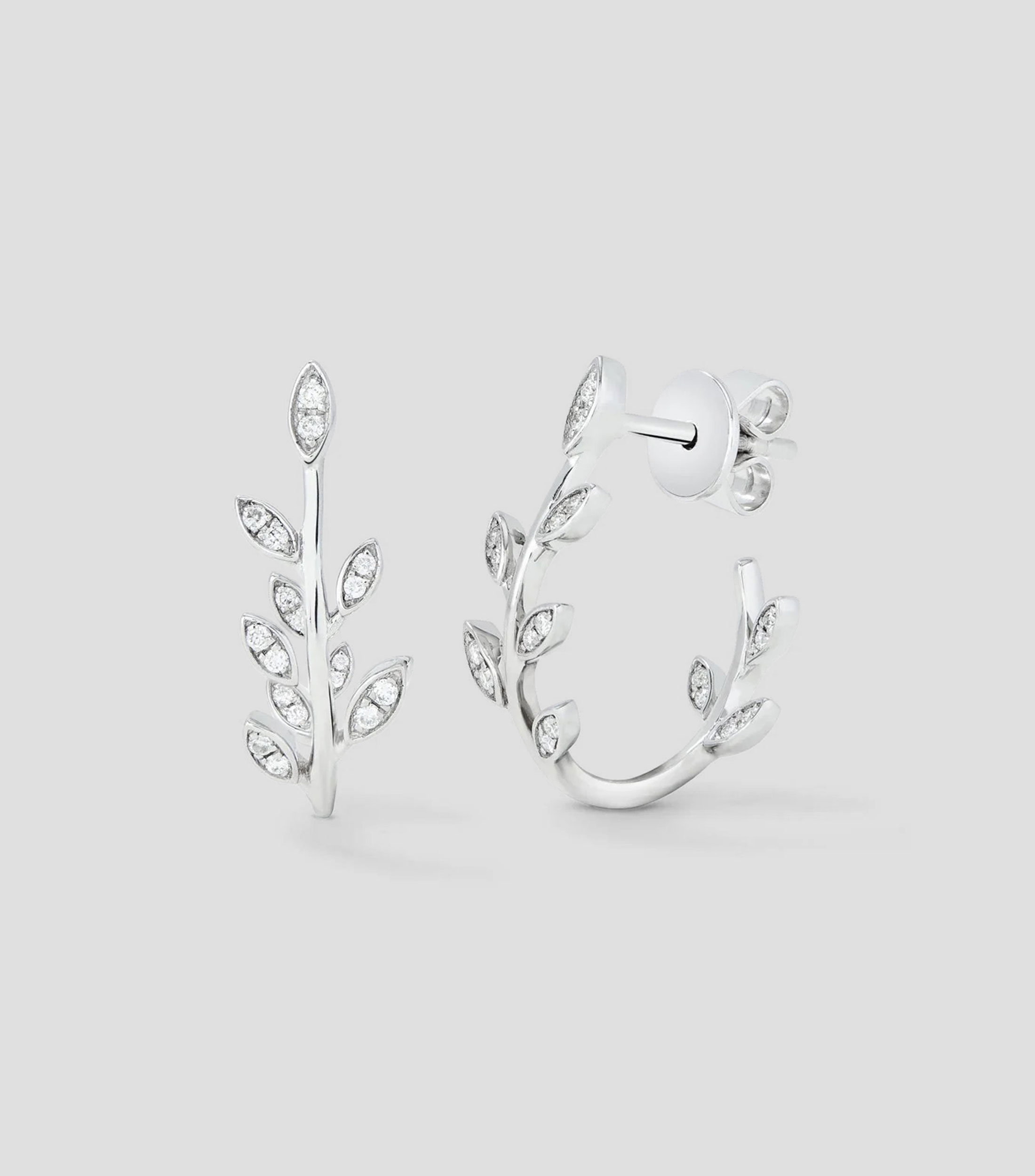 Pendientes en oro 18 Kts con diamantes Cosette Mujer