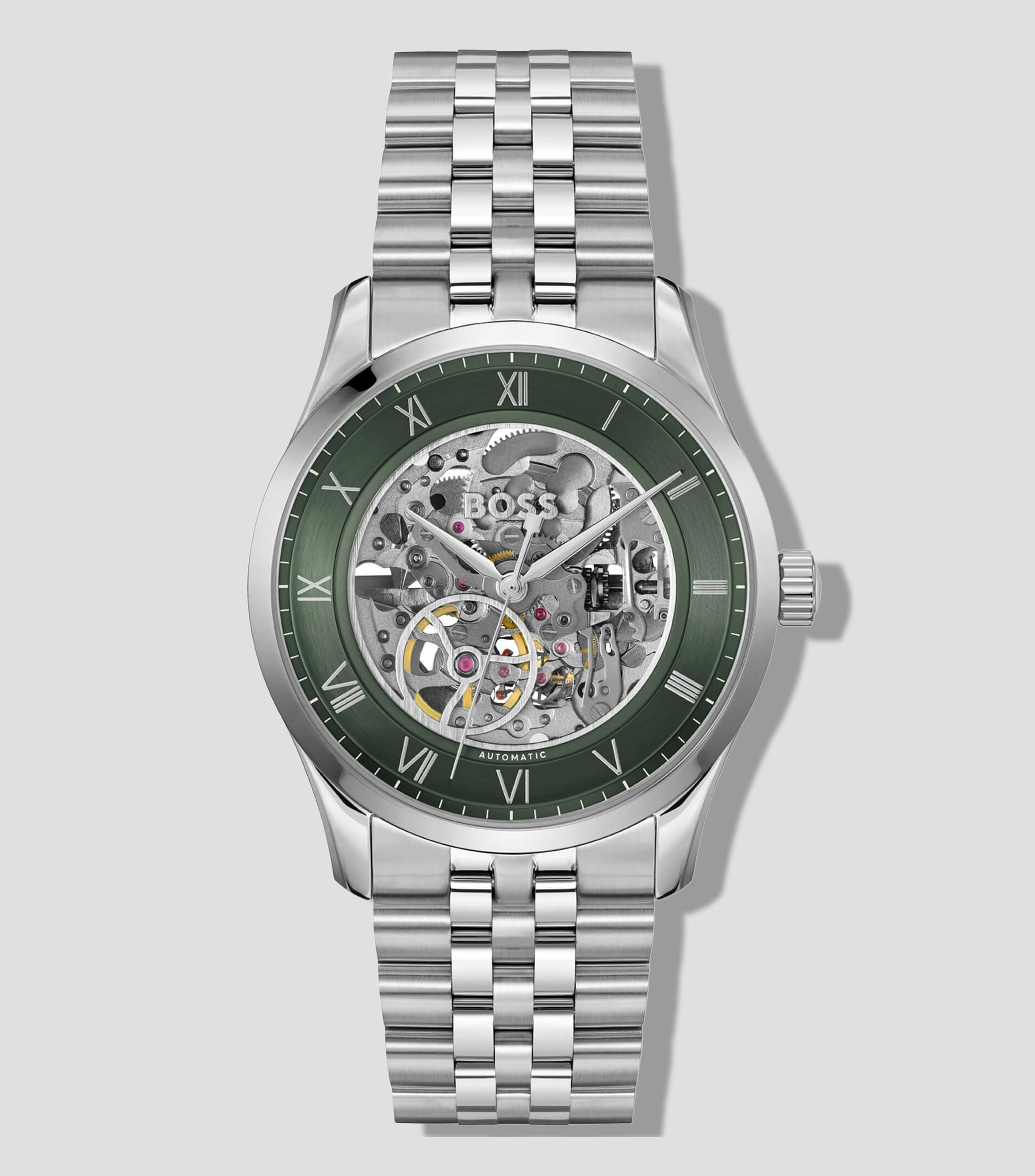 Reloj Principle Skeleton para Hombre De vestir Verde