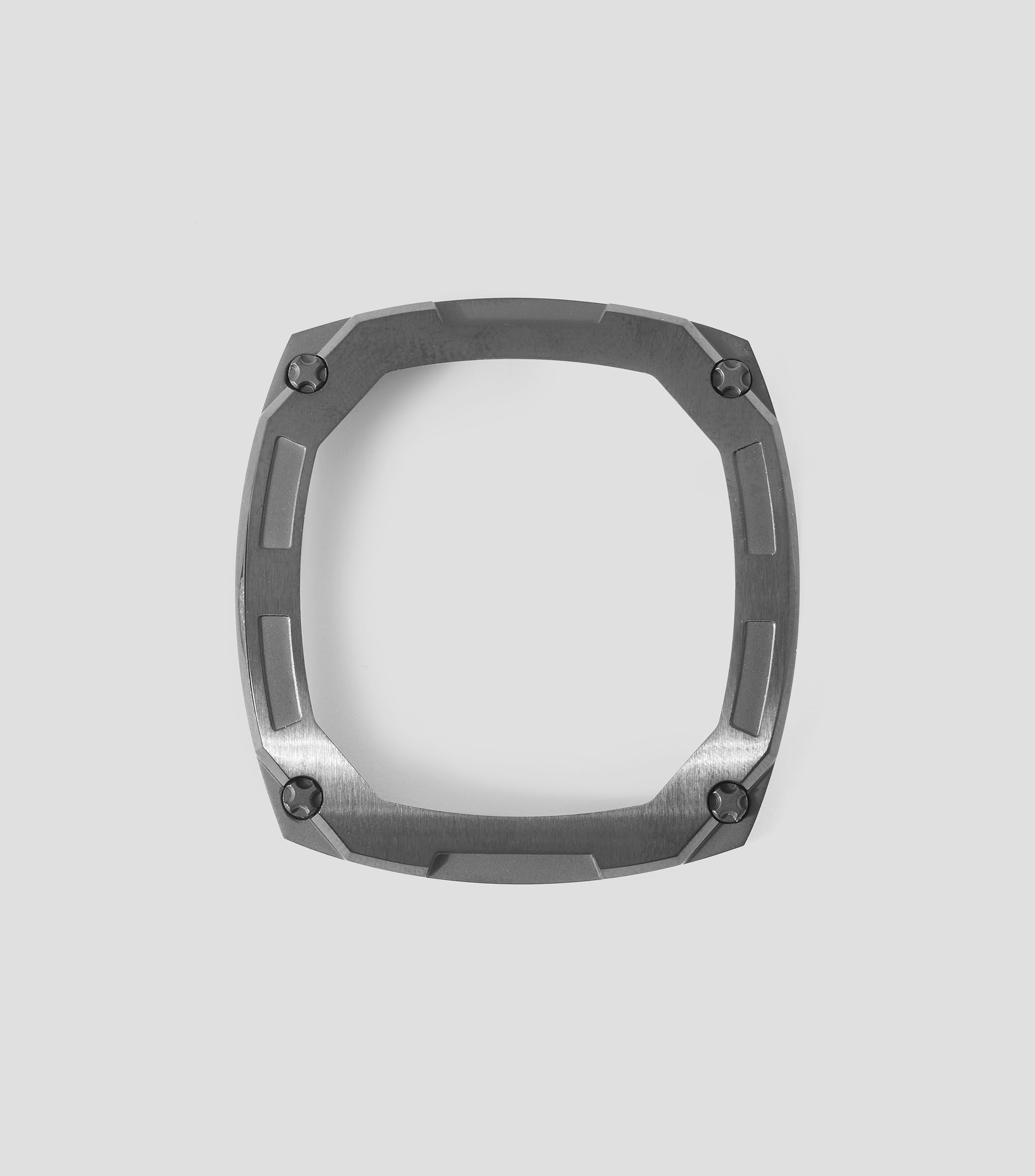 Bisel intercambiable para reloj Dark Matter en acero inoxidable negro