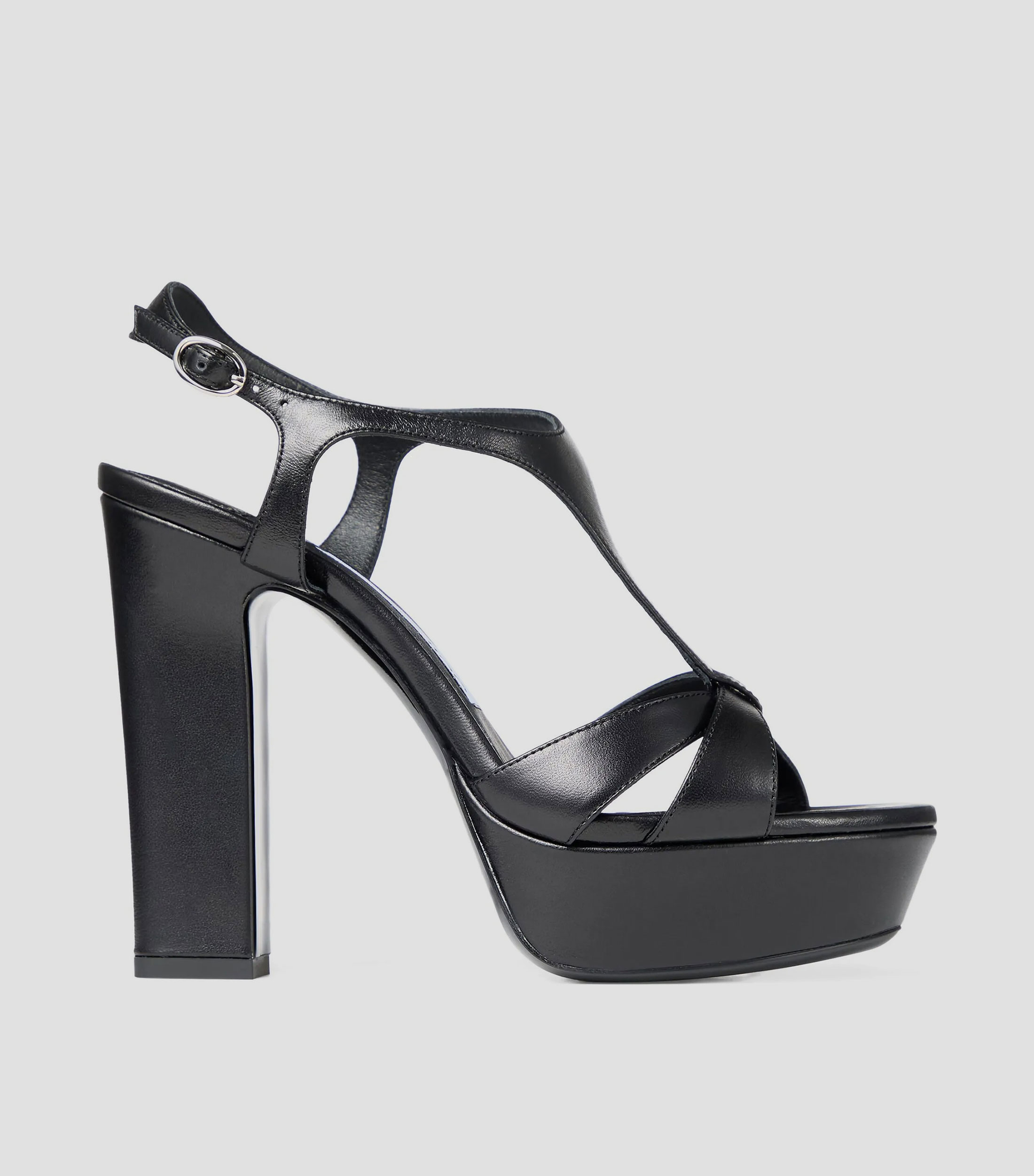 Sandalias con tacón alto y ancho Kesia Mujer