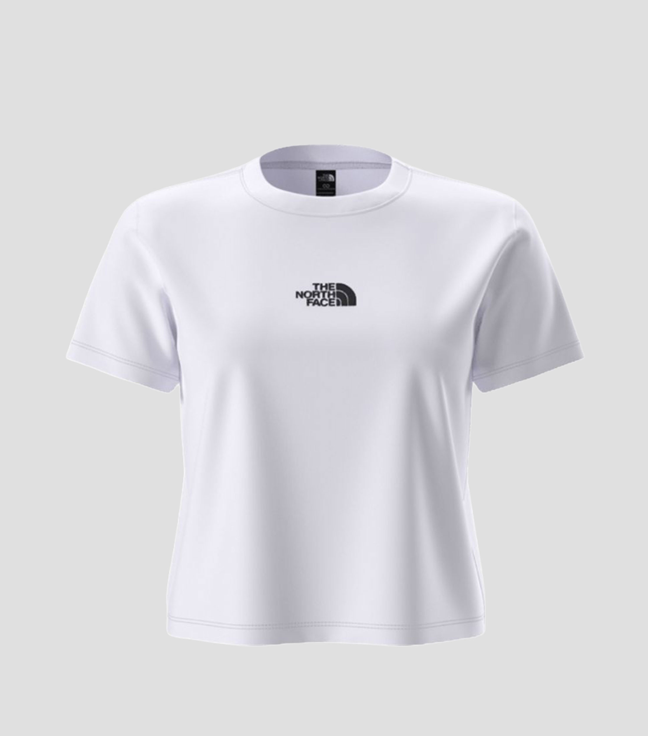 Playera para entrenamiento Essential cuello redondo manga corta lisa Mujer