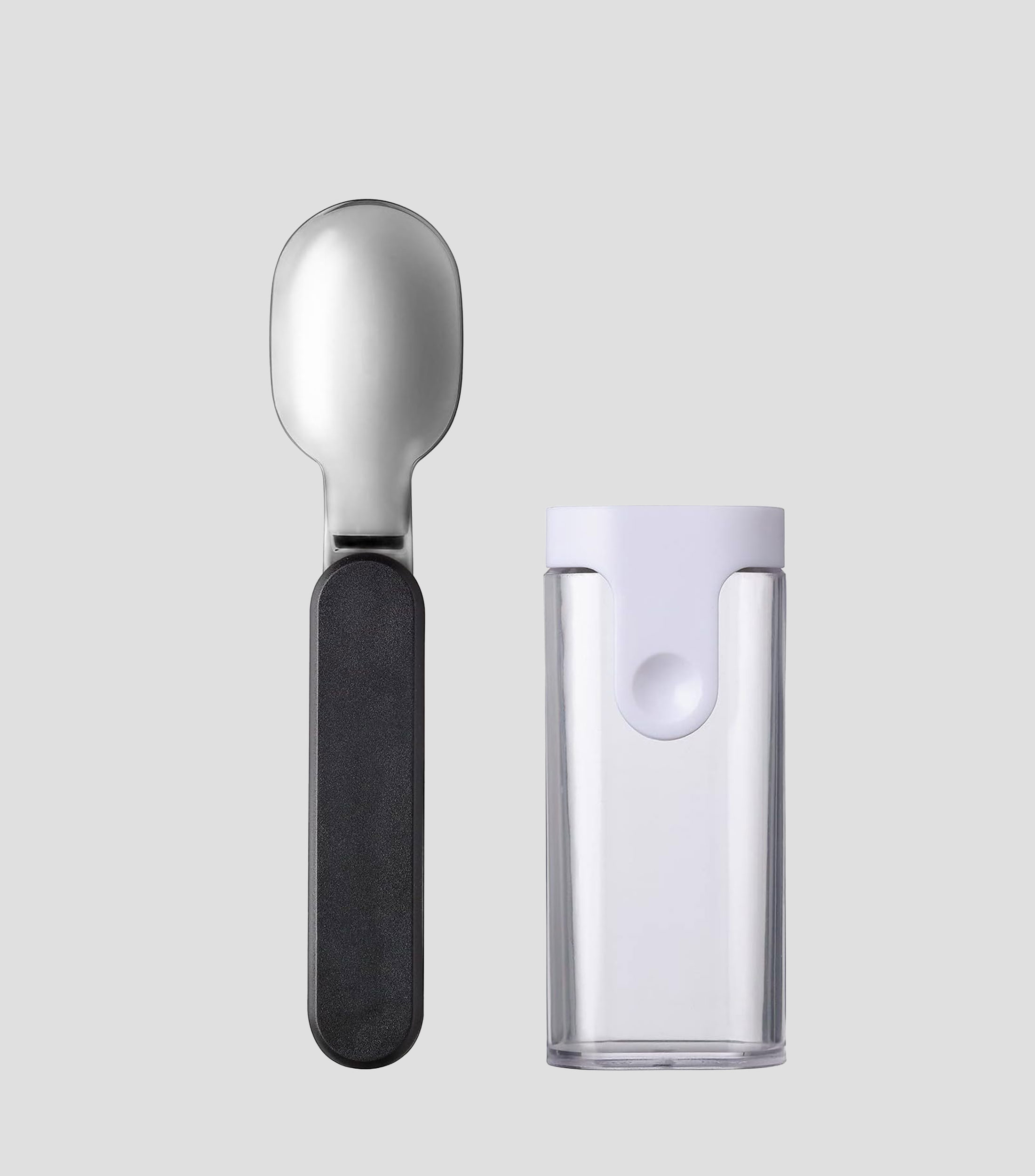 Cuchara plegable en acero inoxidable