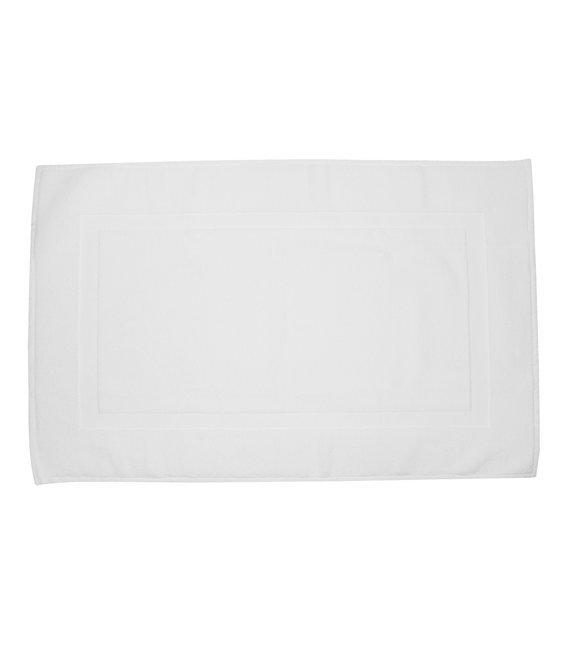 Tapete de bano Blanco rectangular