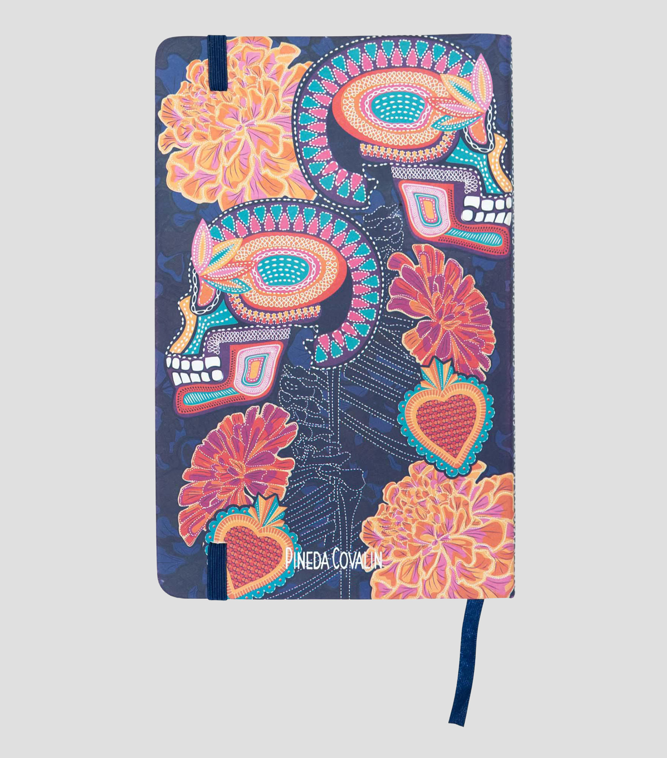 Libreta Catrinas estampado, 120 hojas