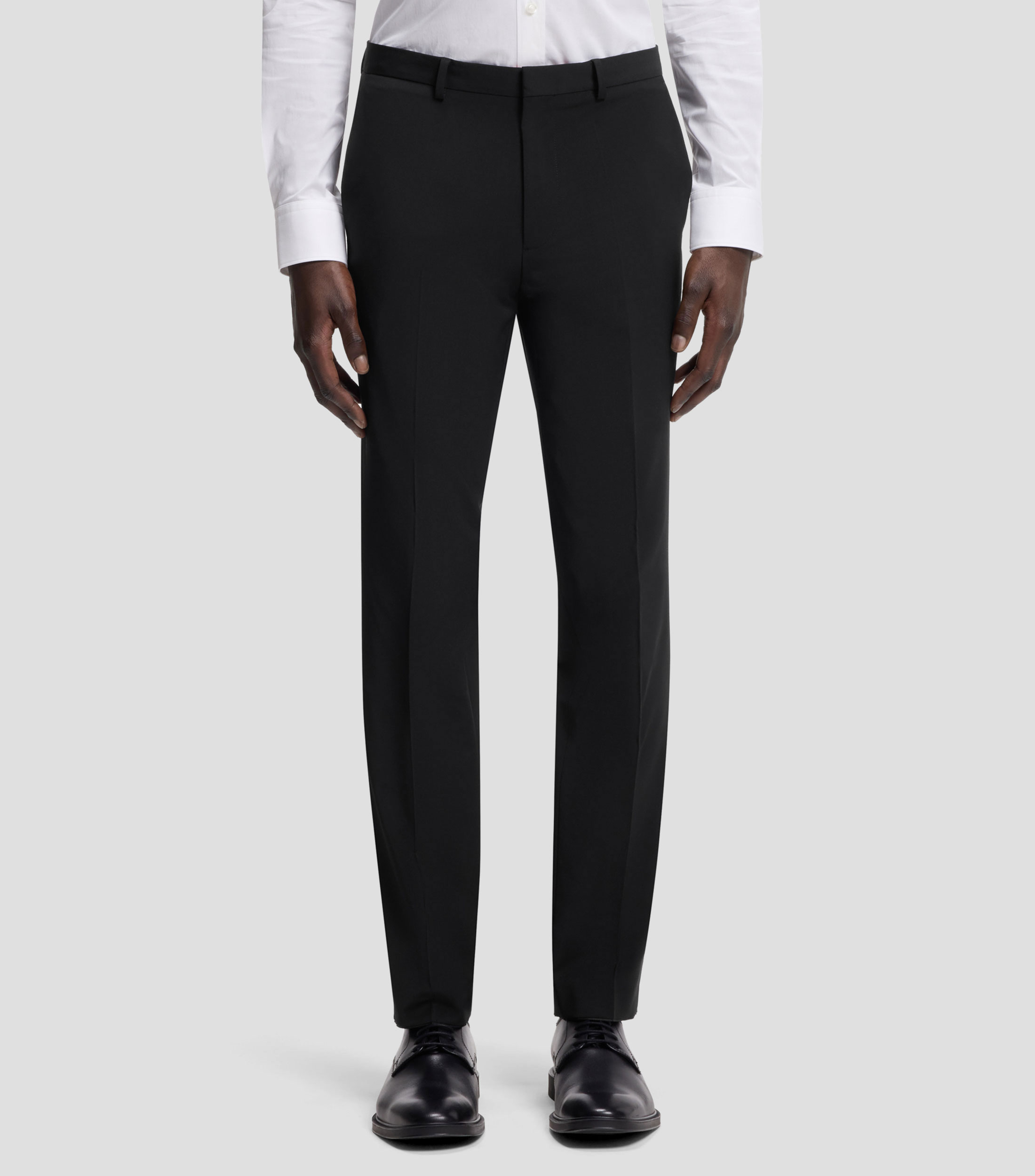 Pantalón extra slim en mezcla de lana Hombre