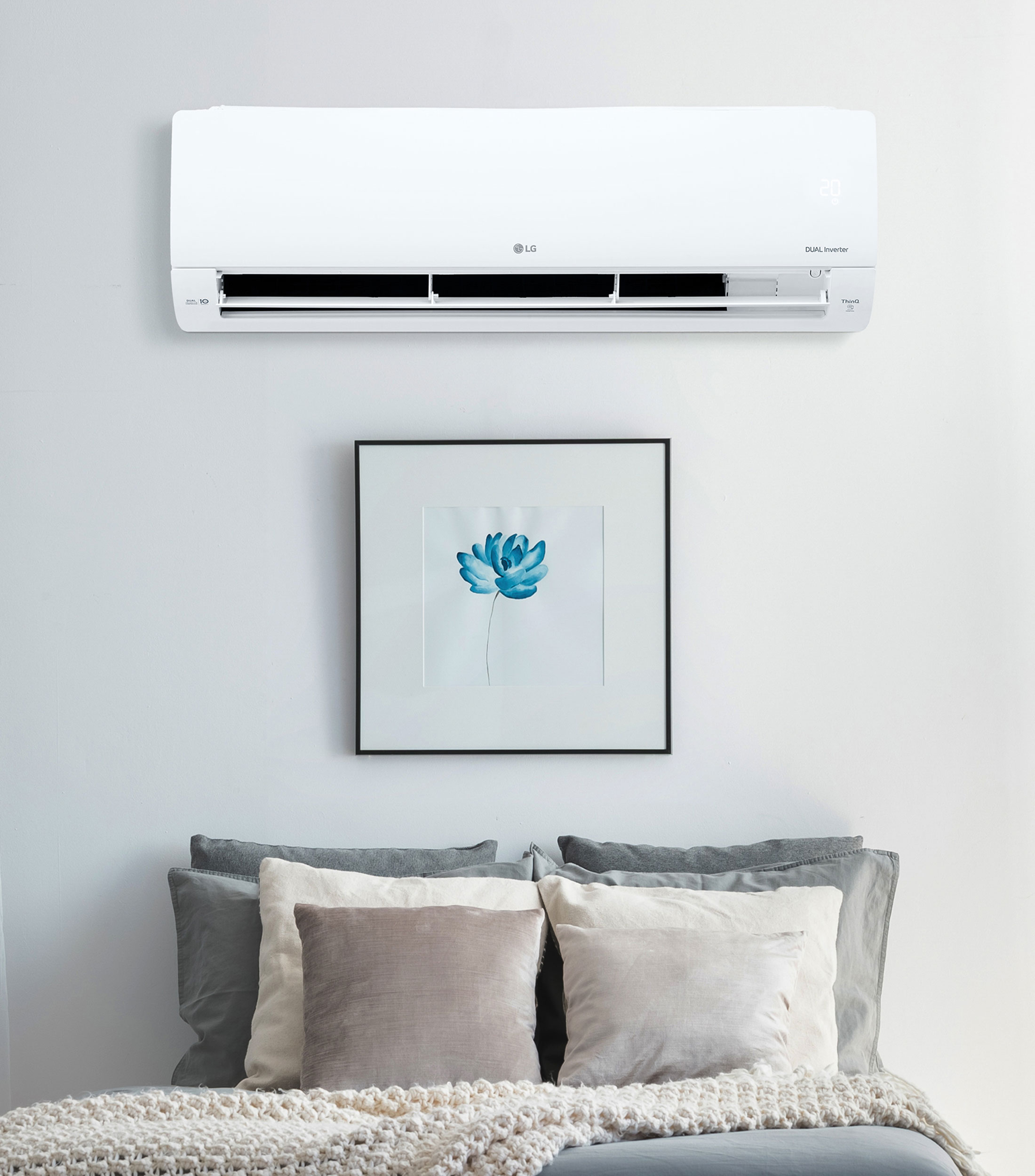 Aire Acondicionado Minisplit DUALCOOL Inverter VM182H9 18,000 BTU-h 1.5 Toneladas 220V Frío y Calor