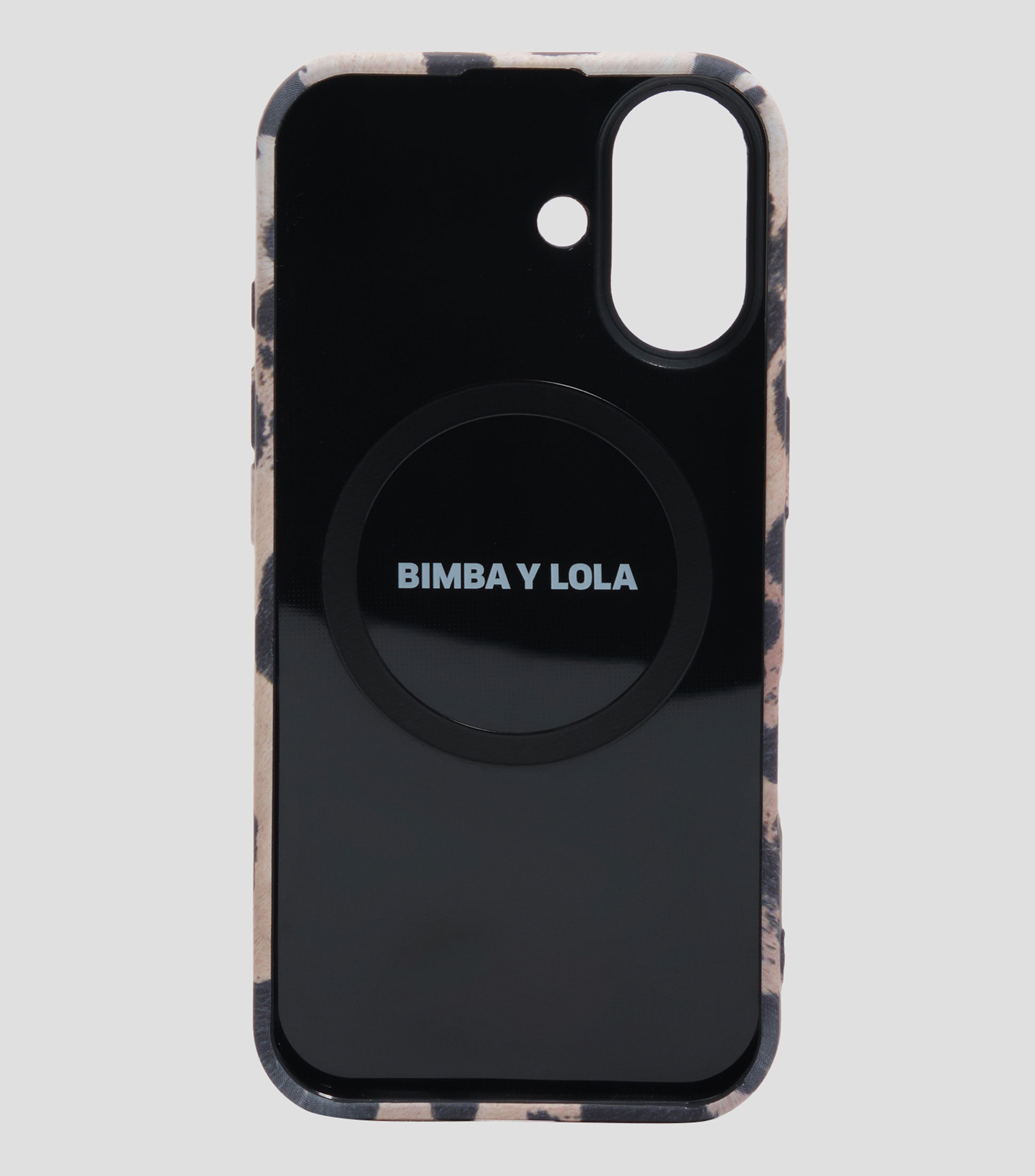 Funda rígida iPhone 16 palmera beige