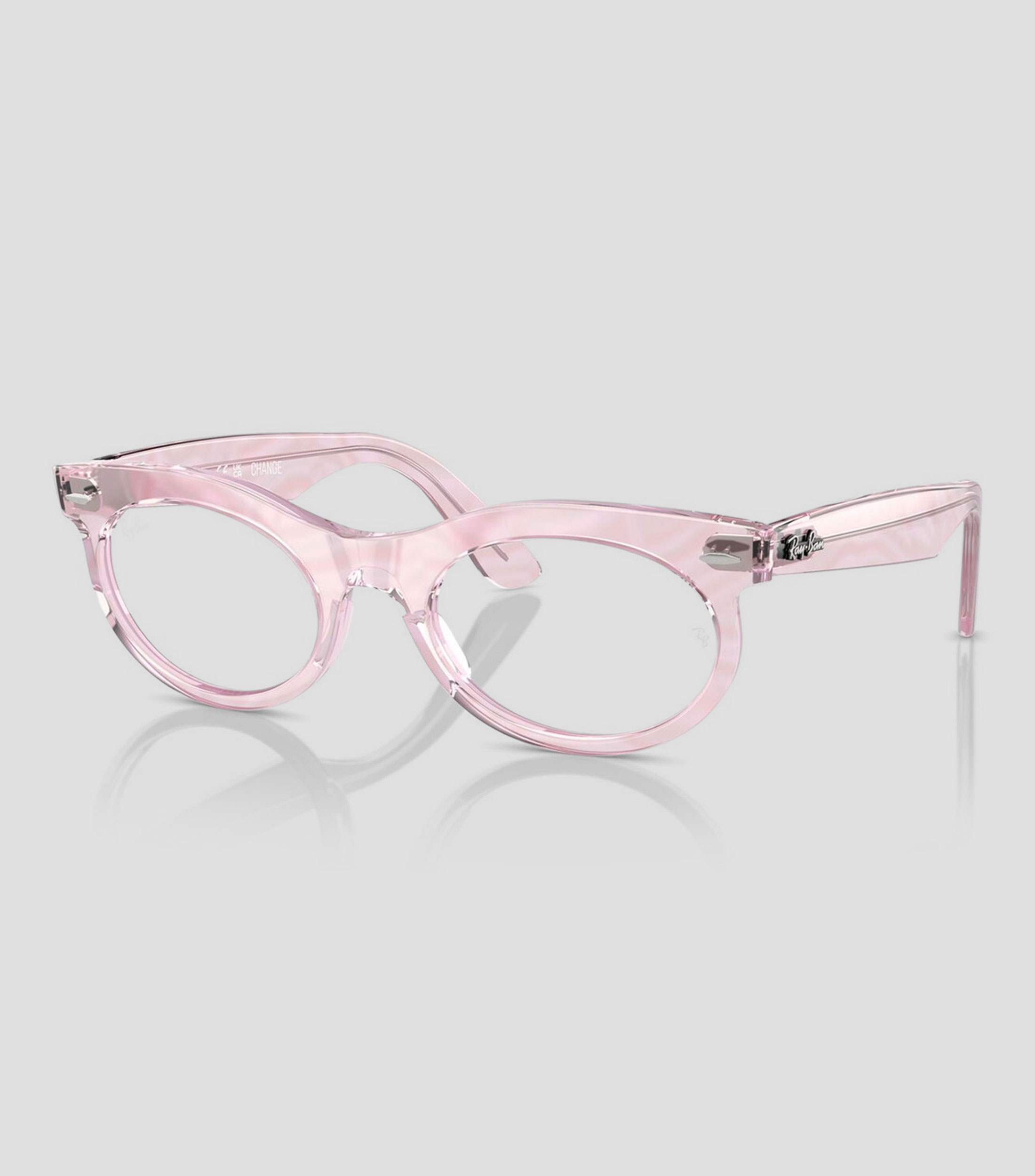 Lentes oftálmicos Ovalados Change Semitransparentes Unisex