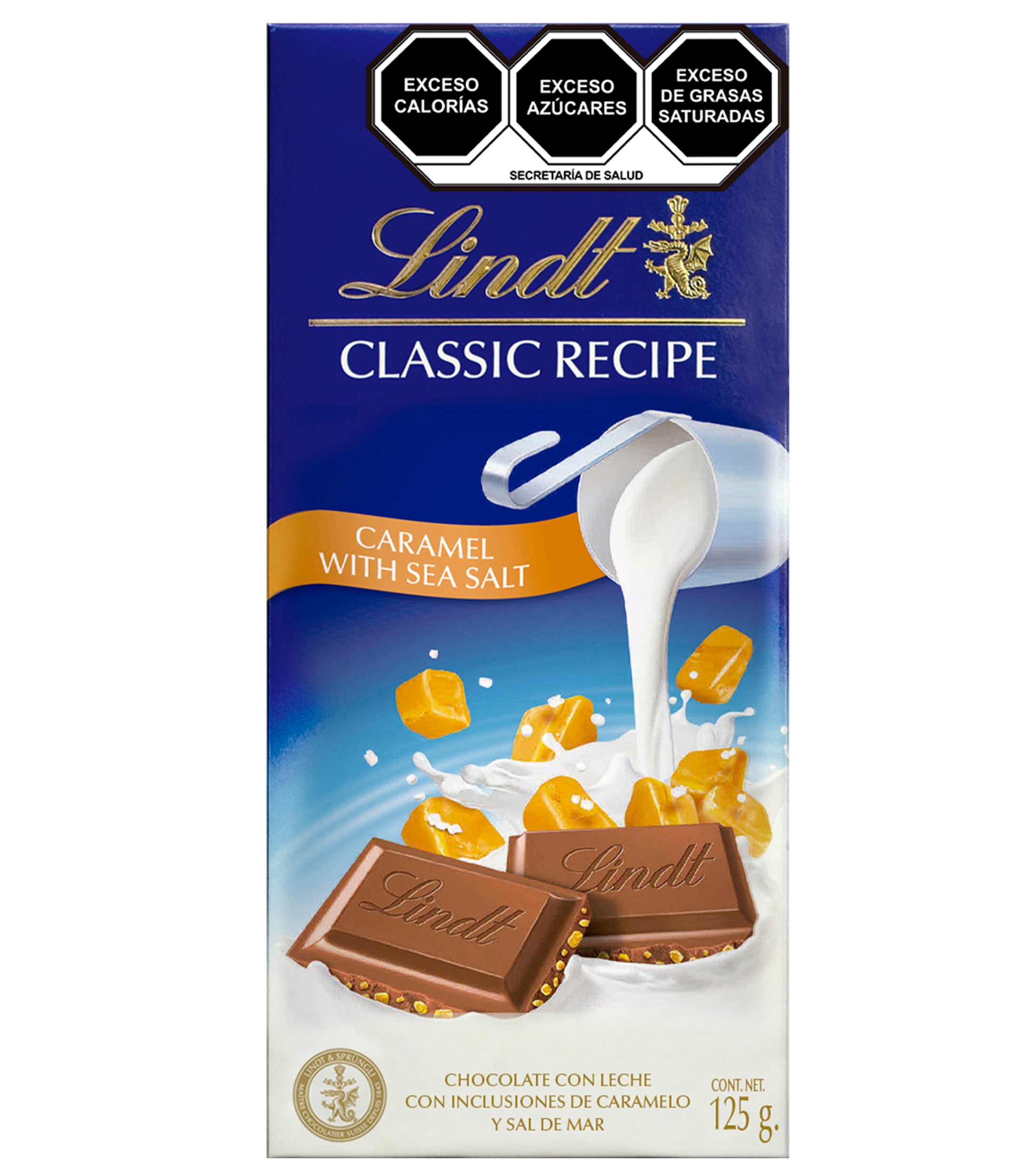 Chocolate Caramel White Sea Salt, 125 g
