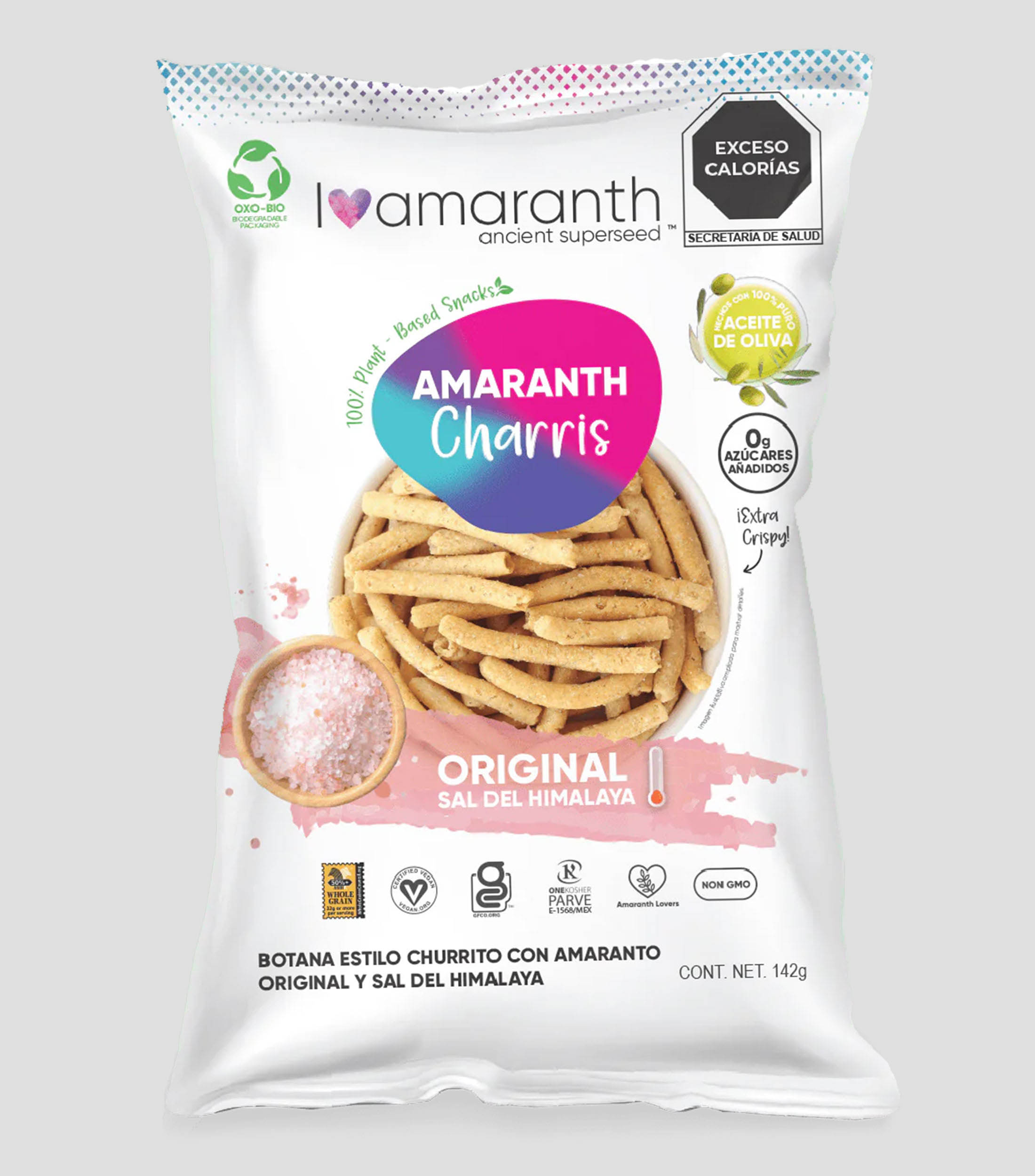 Charris Natural y Sal Himalaya, 142 gr