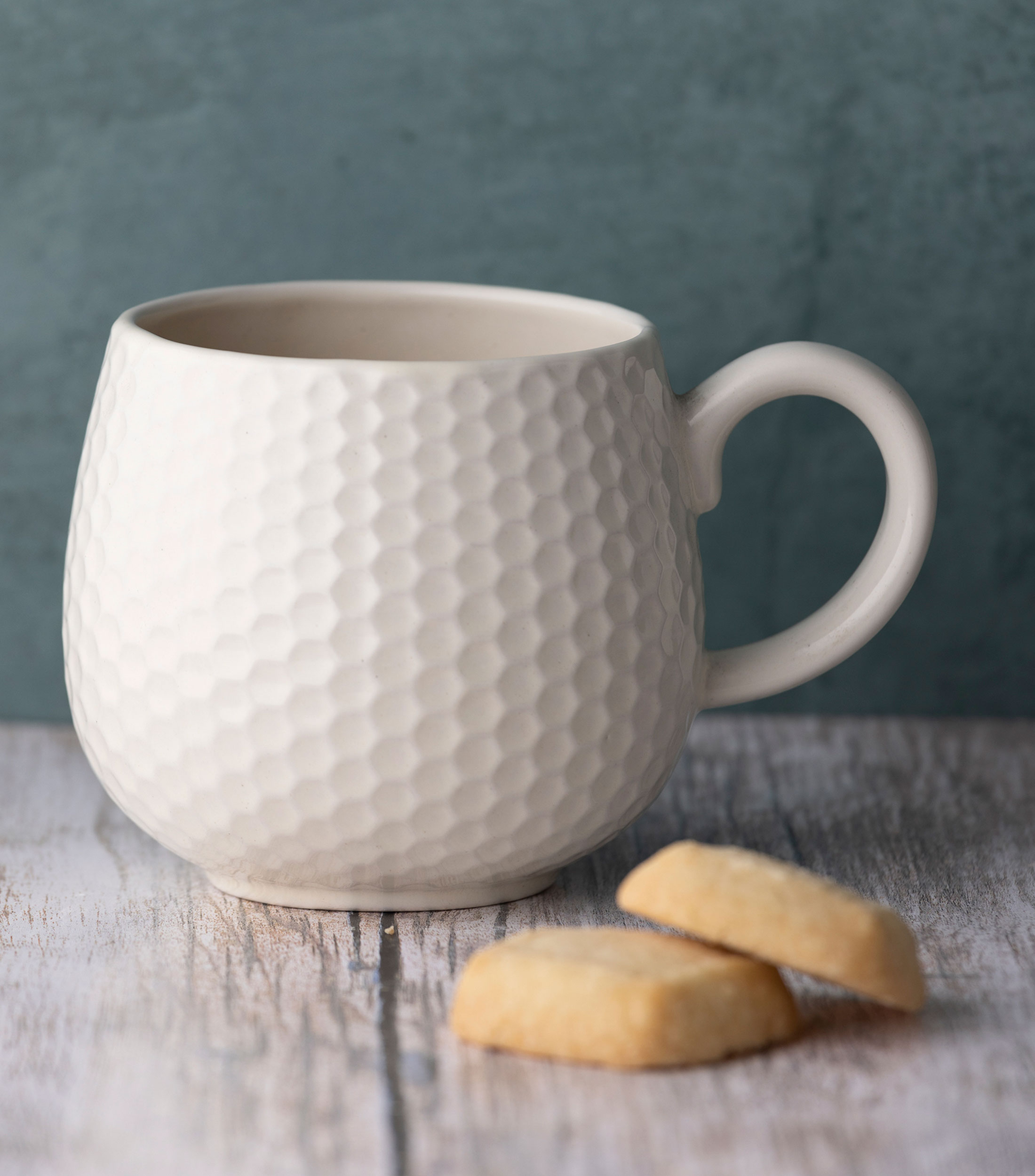 Tarro Stoneware Blanco 350Ml