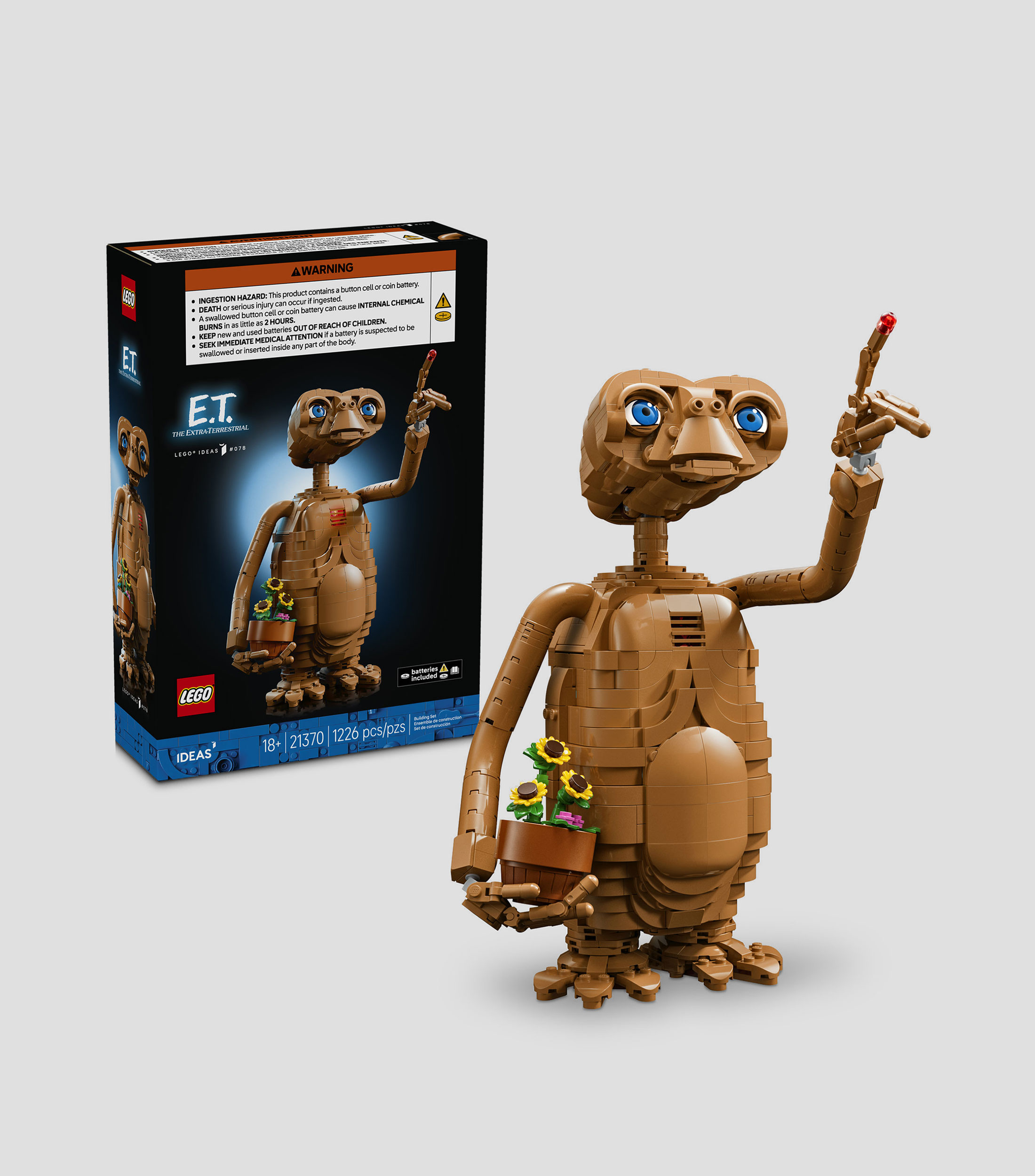 LEGO Ideas E.T. the Extra-Terrestrial 21370