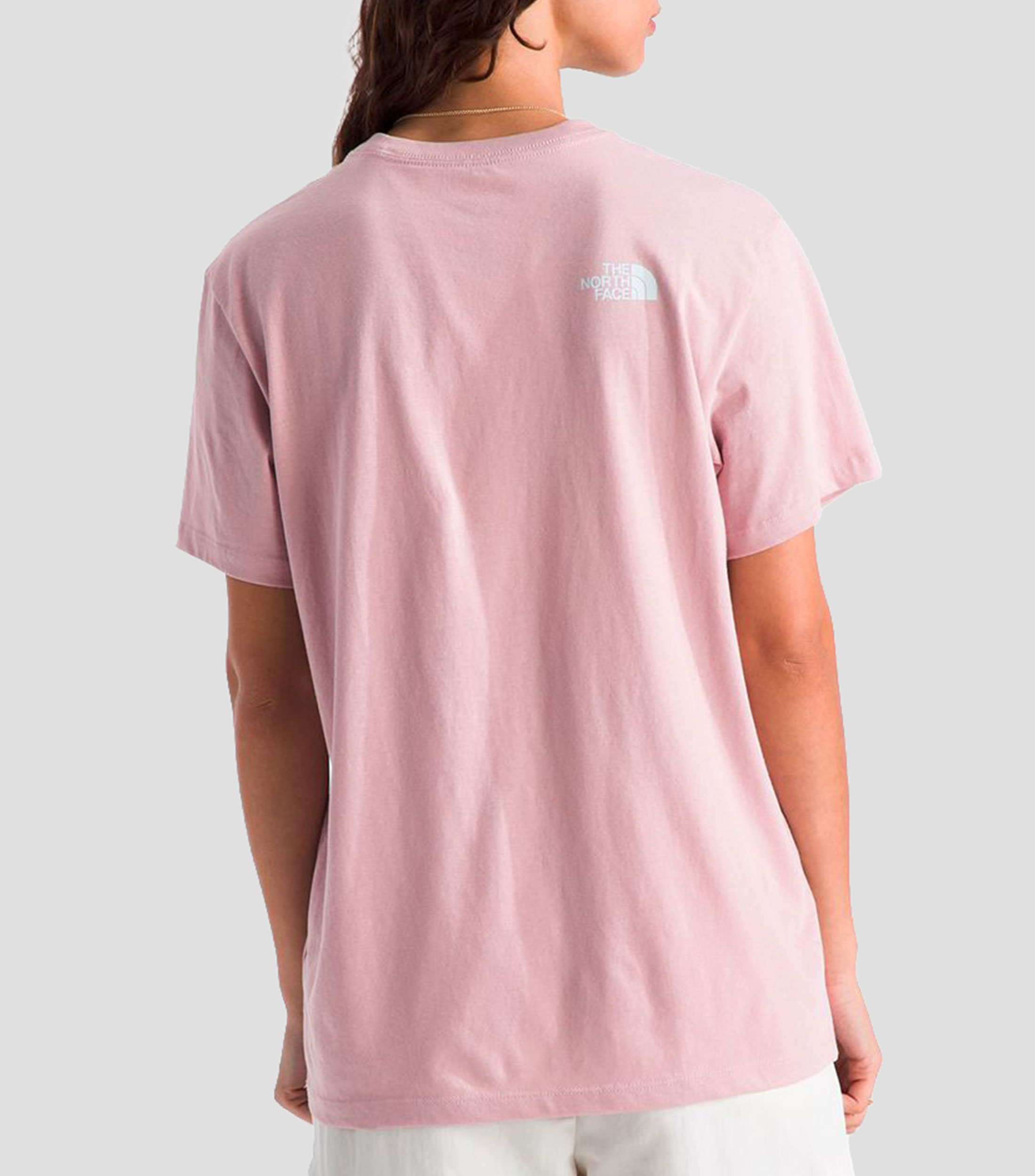 Playera cuello redondo manga corta lisa Floral Alpine Mujer