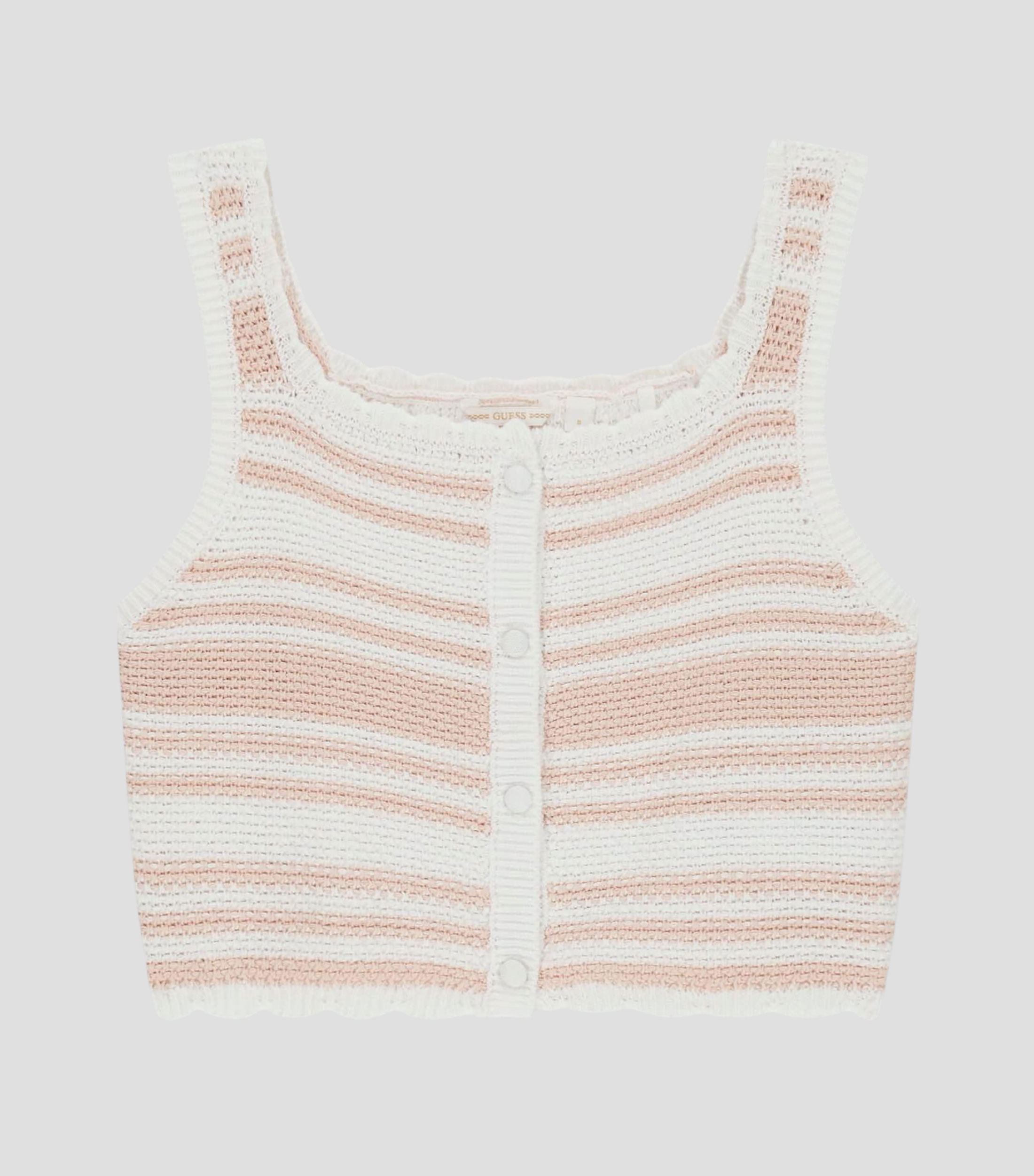 Blusa con líneas sin mangas Niña