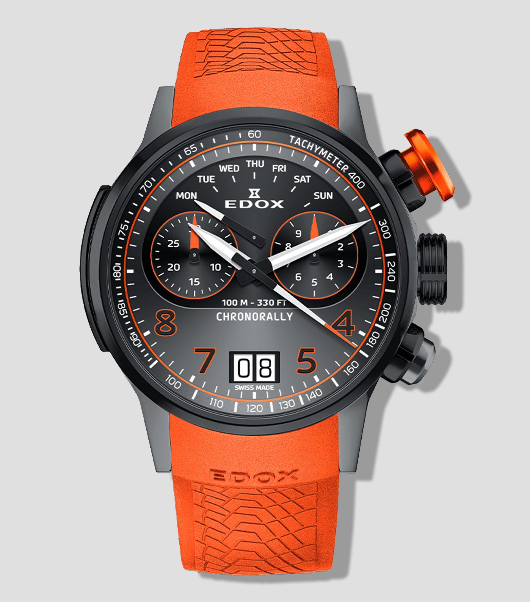 Reloj para Hombre Chronorally casual, Negro