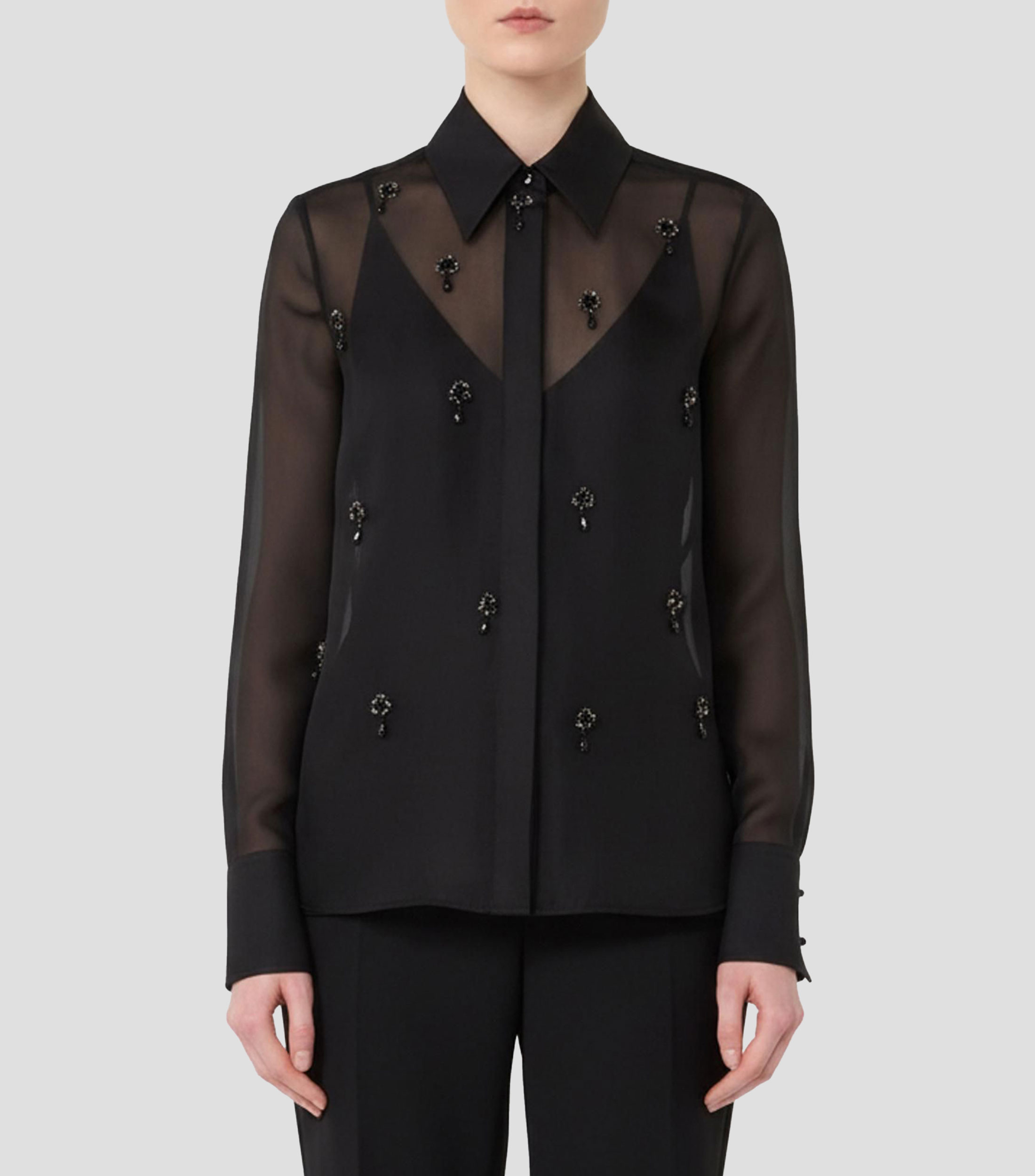 Camisa fantasía manga larga Mujer