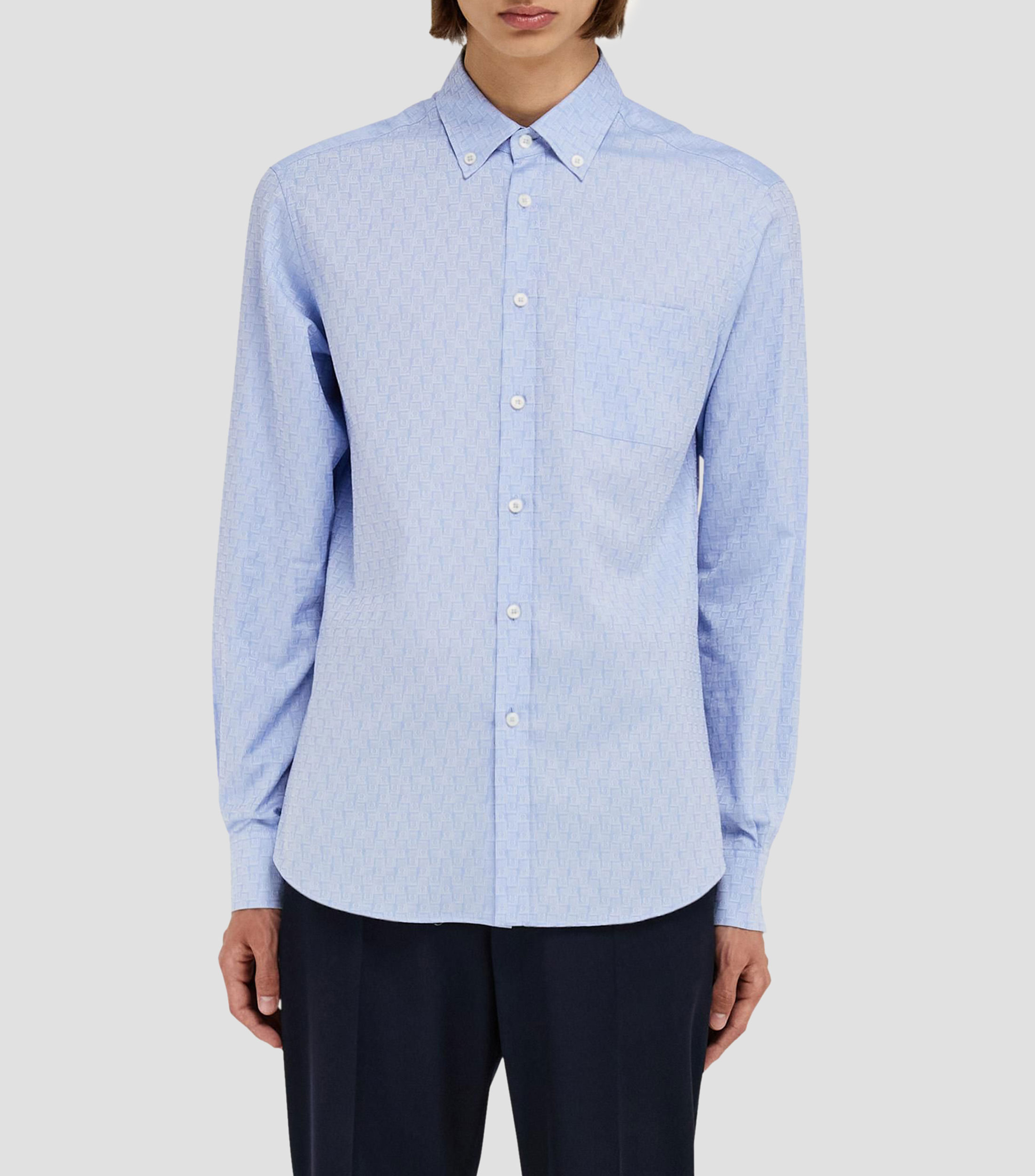 Camisa con manga larga Hombre