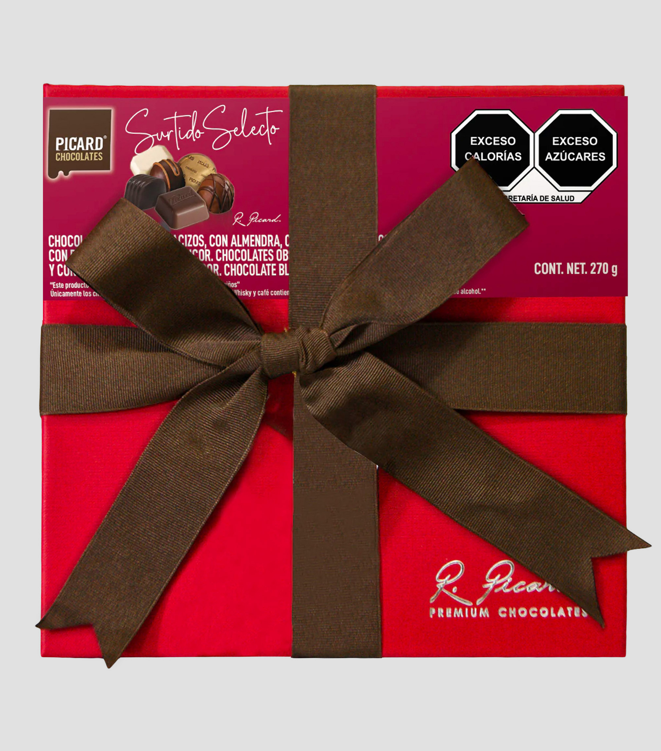 Estuche Rígido Chocolate Surtido Selecto, 270 g