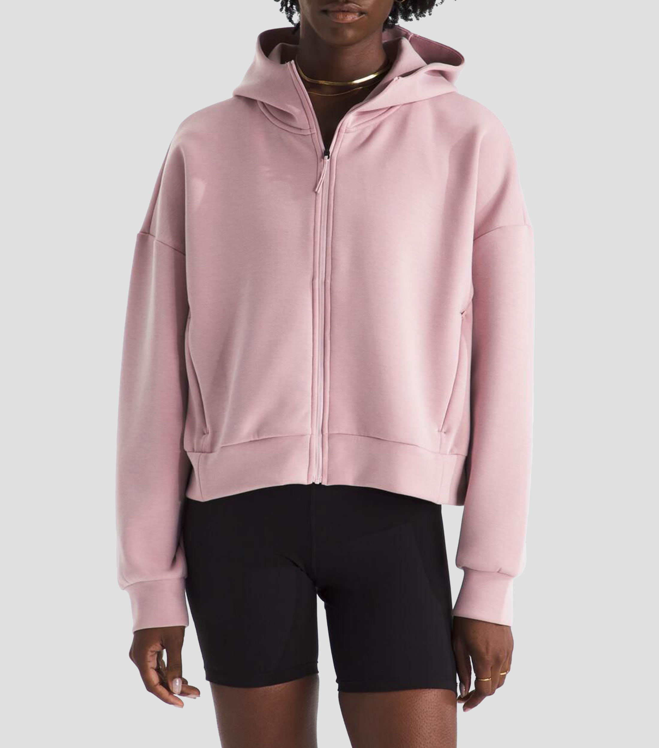 Sudadera con cierre y capucha Jaida Mujer