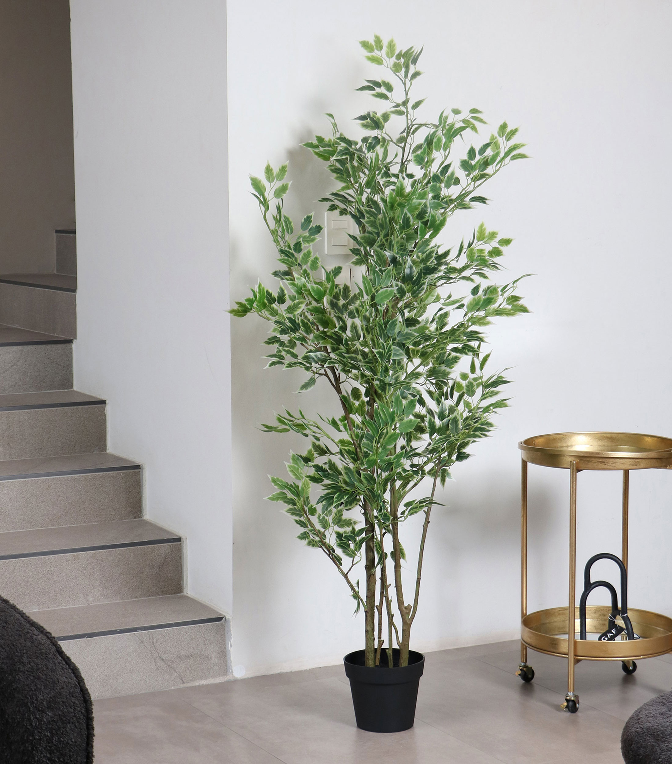 Árbol decorativo de Ficus chico artificial